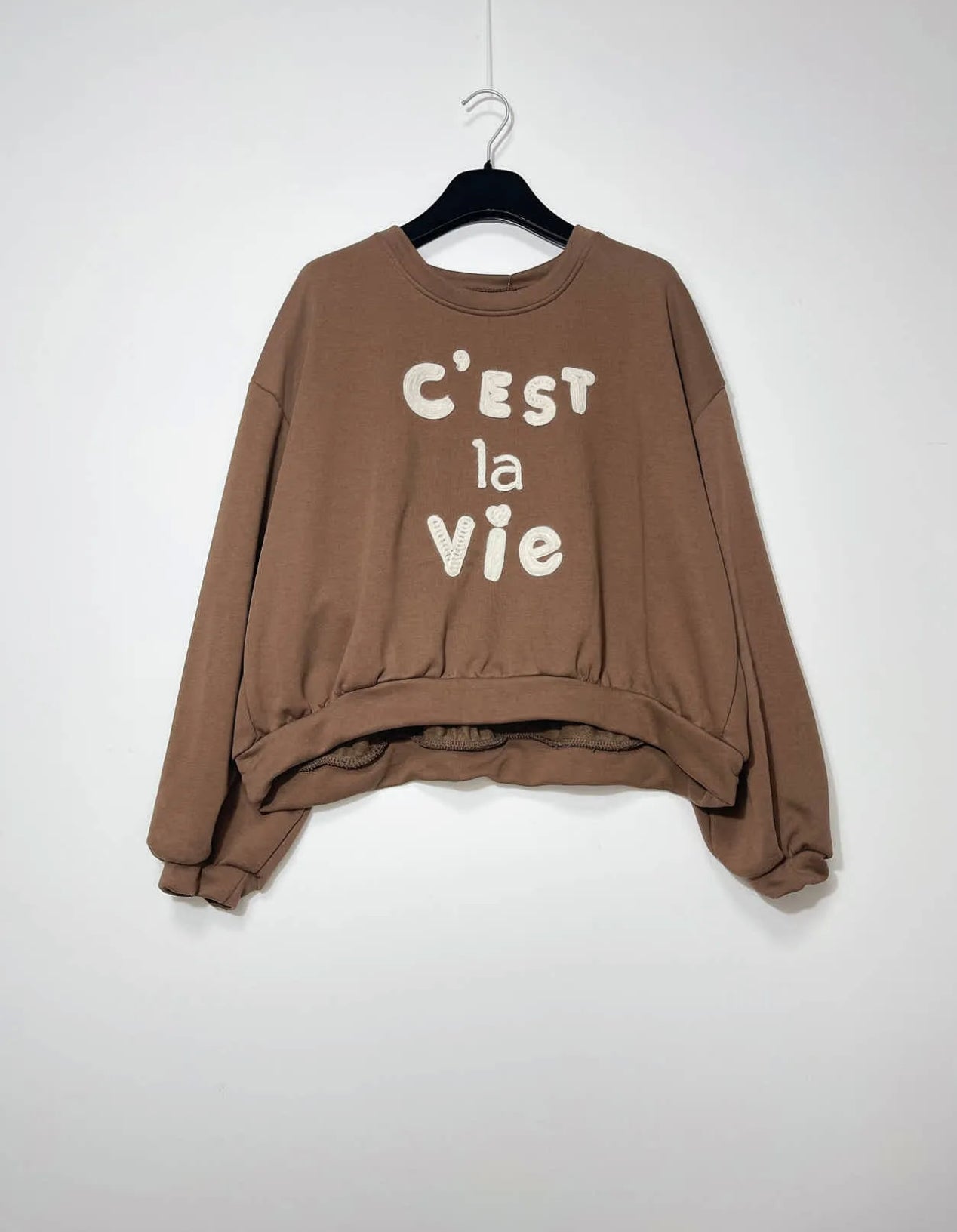 Felpa C’est la Vie
