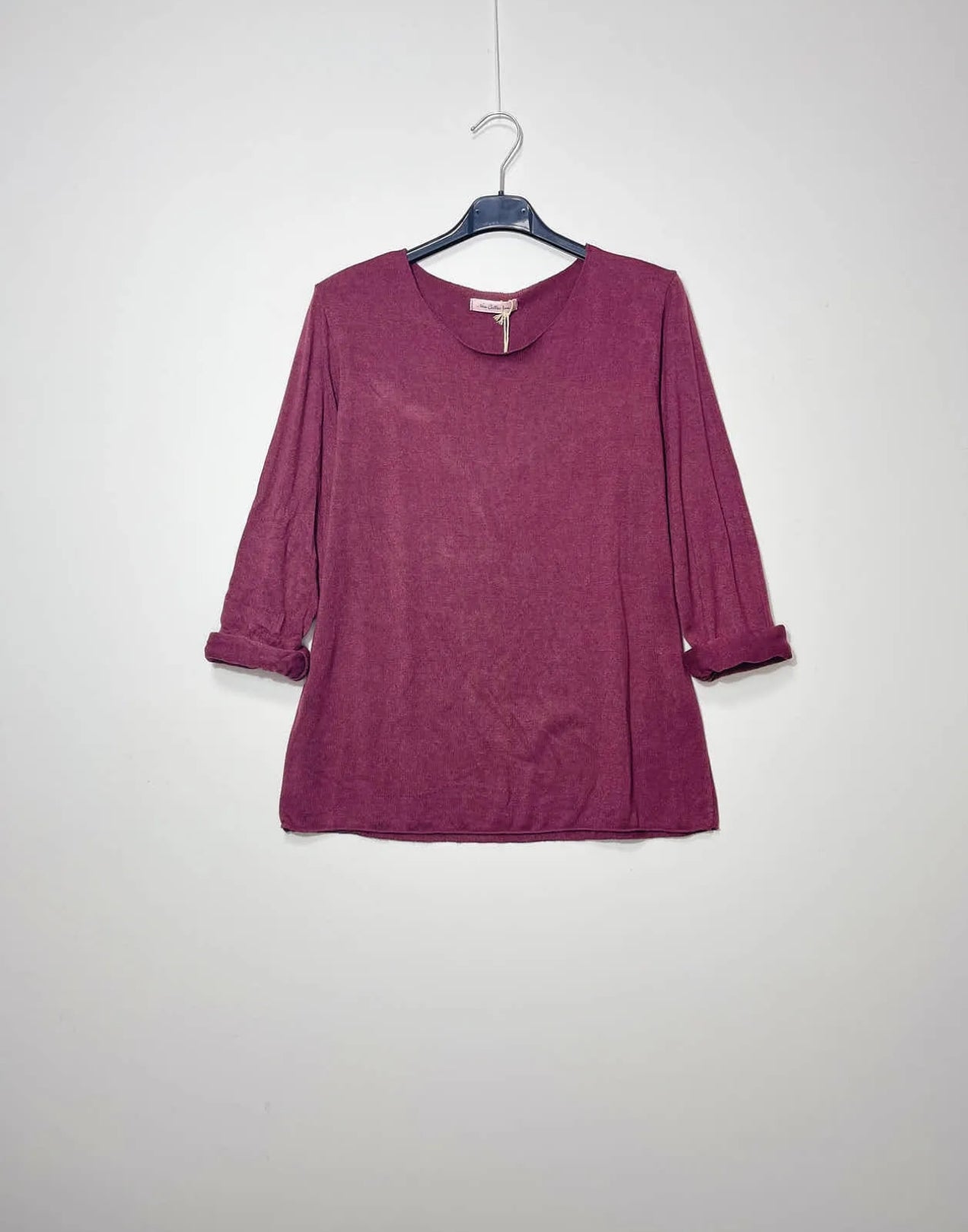 Maglietta misto angora