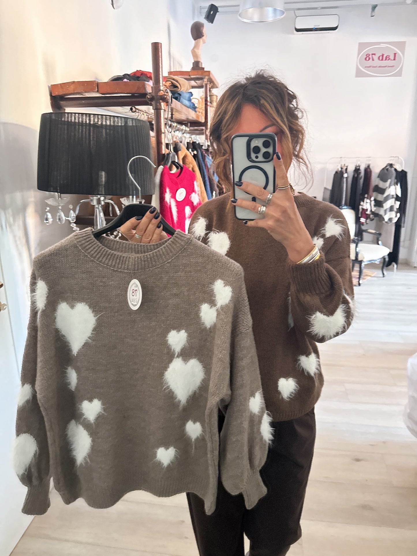 Maglioncino mohair