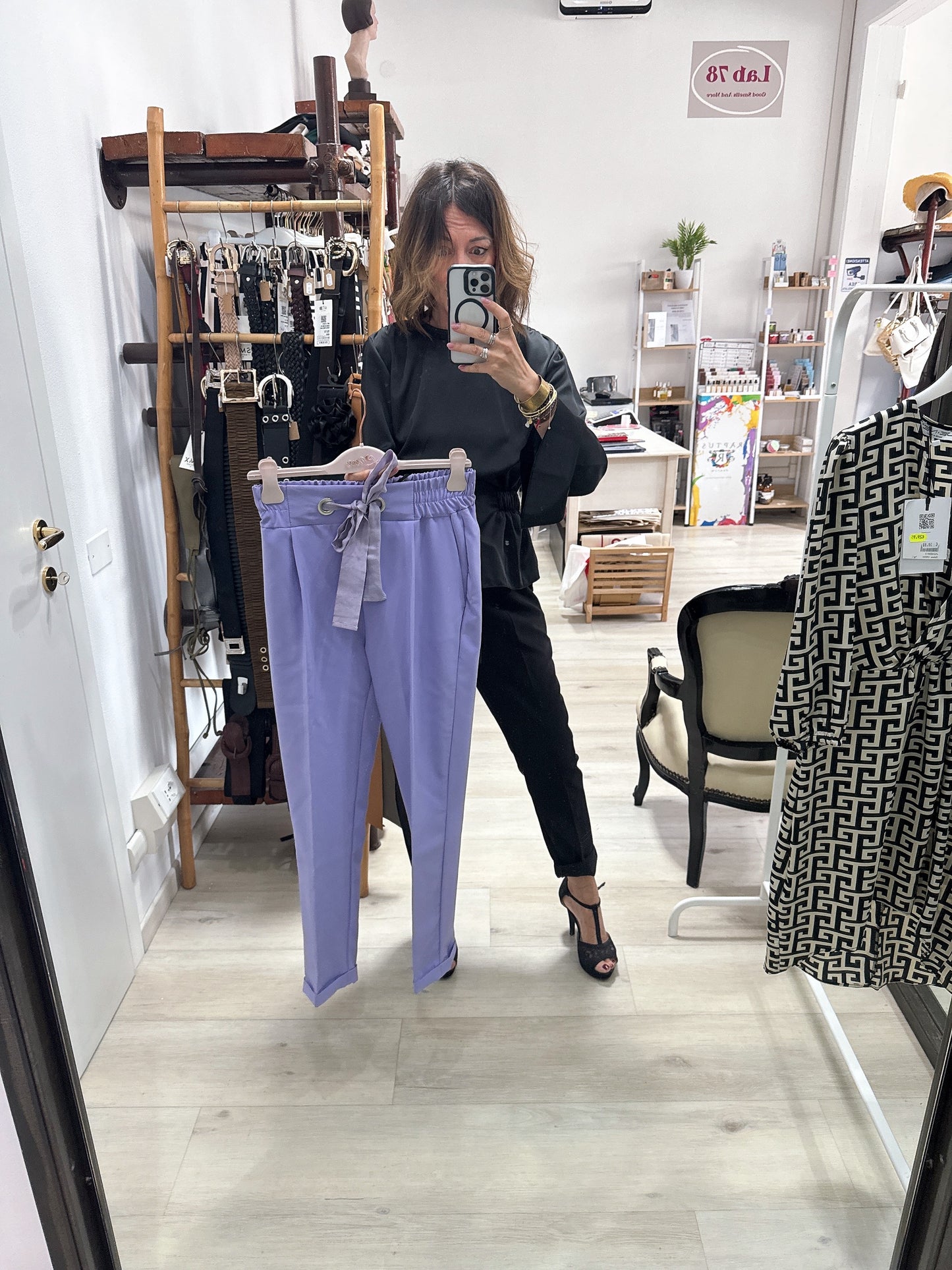 Pantalone con coulisse