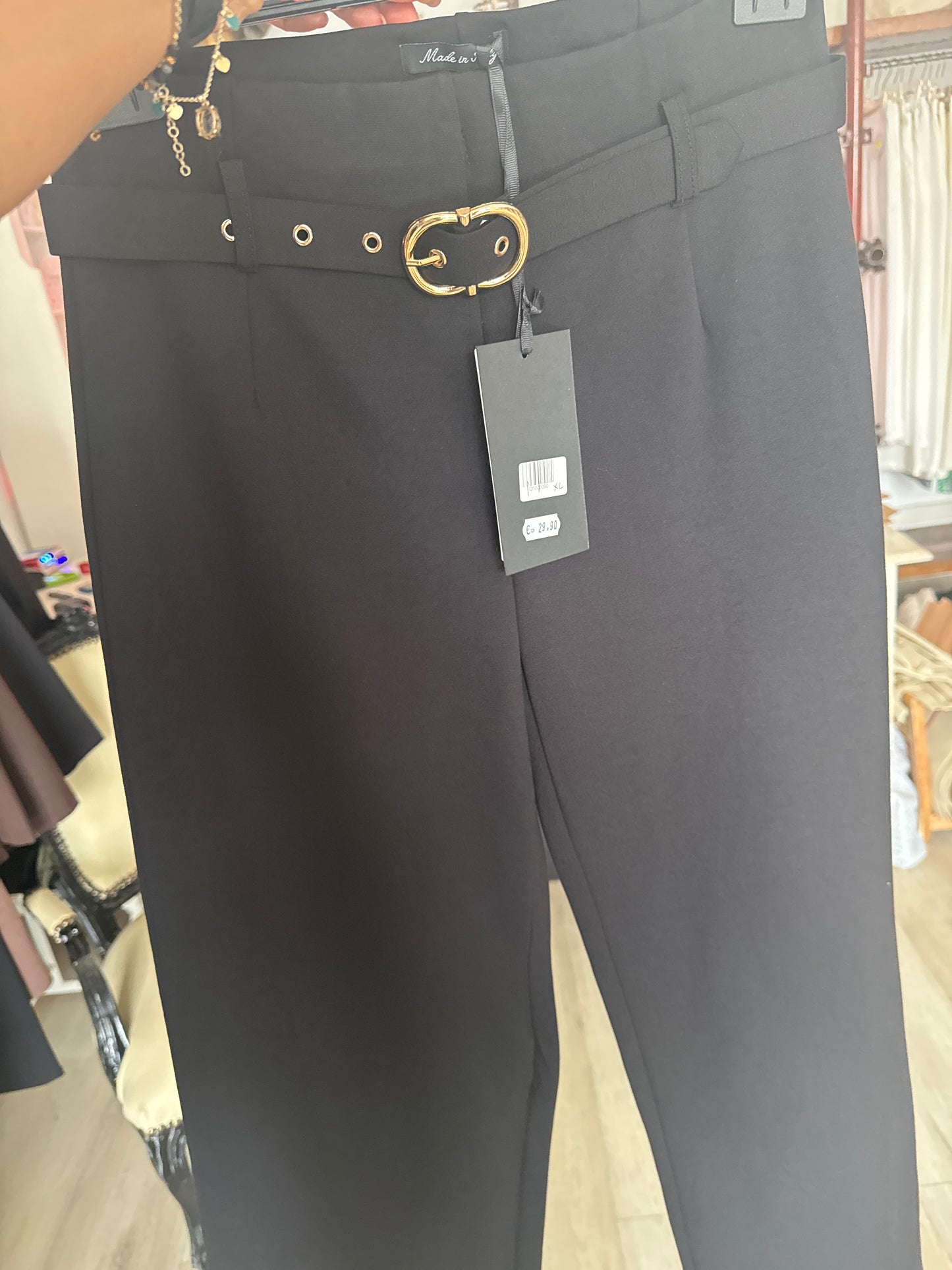 Pantalone a palazzo in viscosa