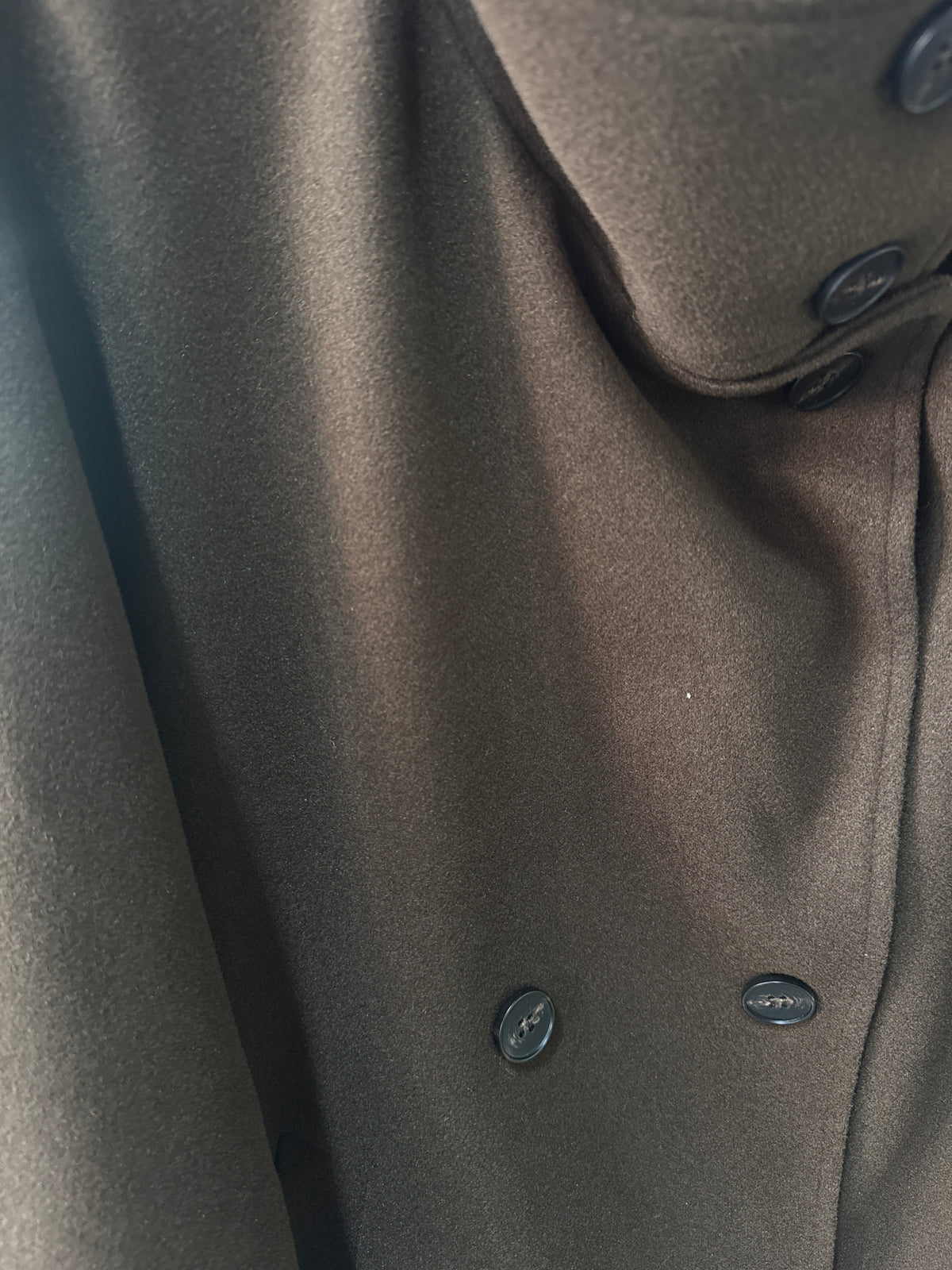 Cappotto corto doppiopetto