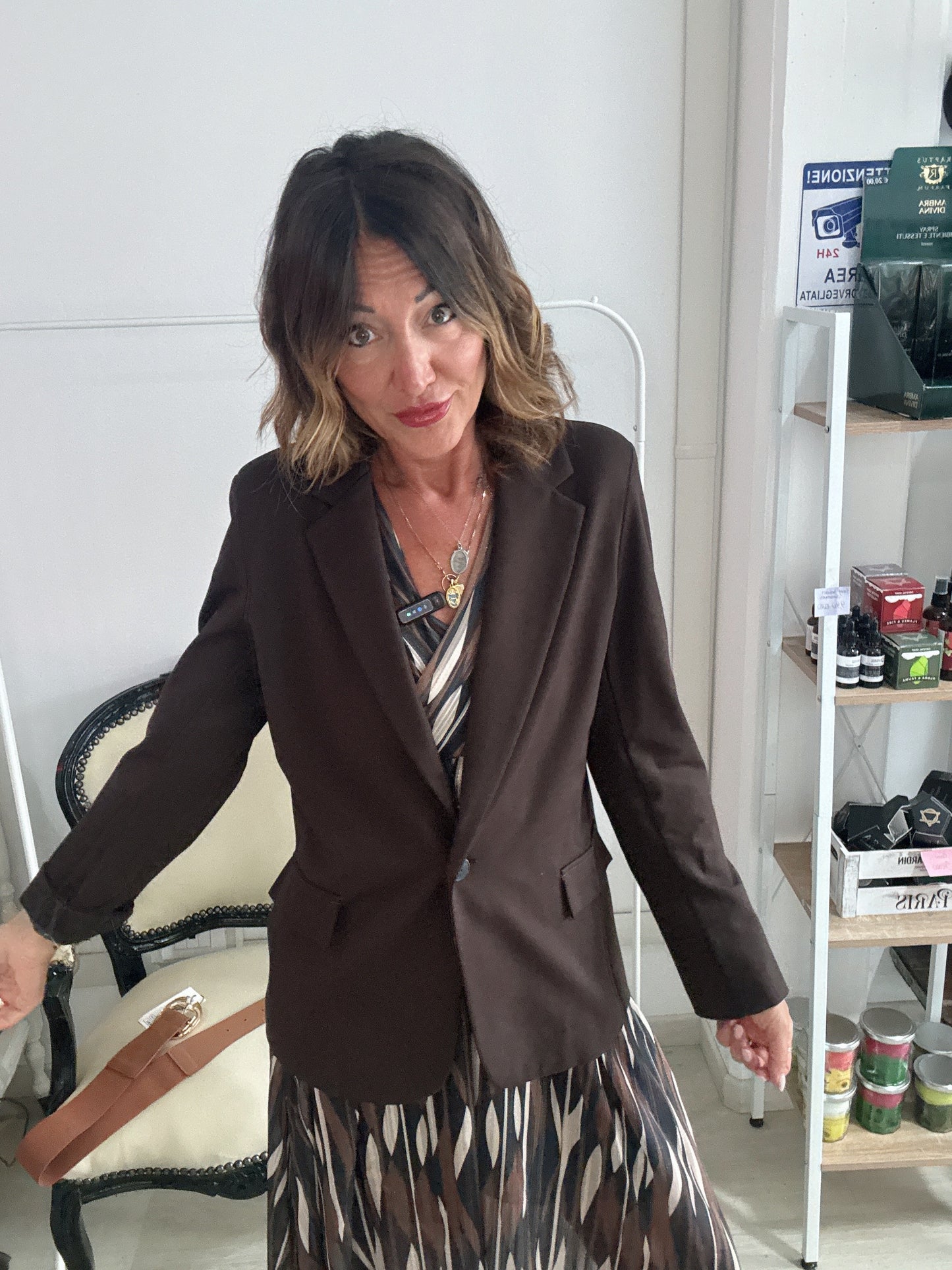 Blazer cioccolato
