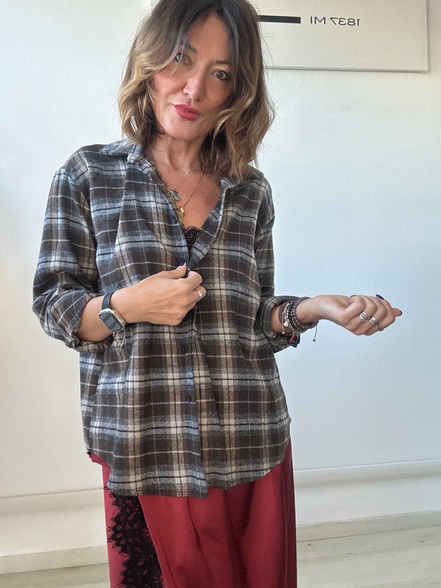 Camicia check