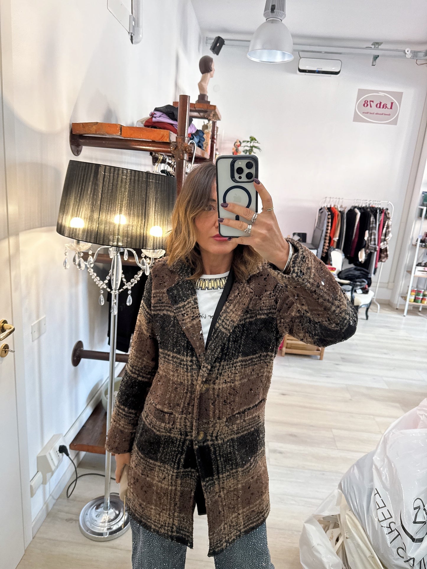 Cappotto misto lana
