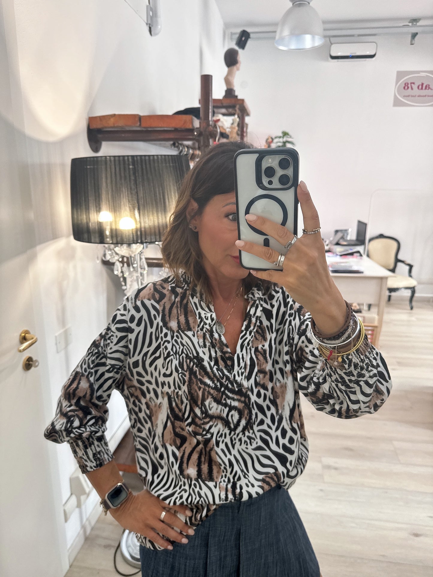 Blusa animalier