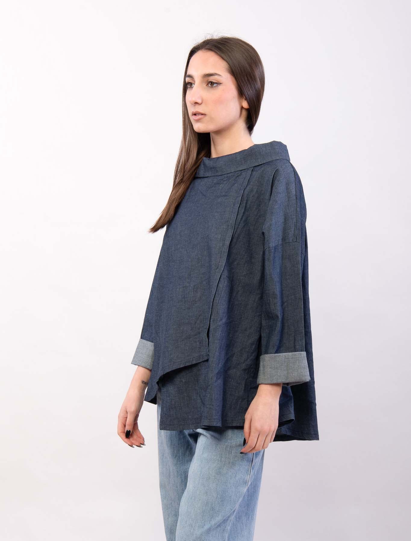 Blusa in chambray