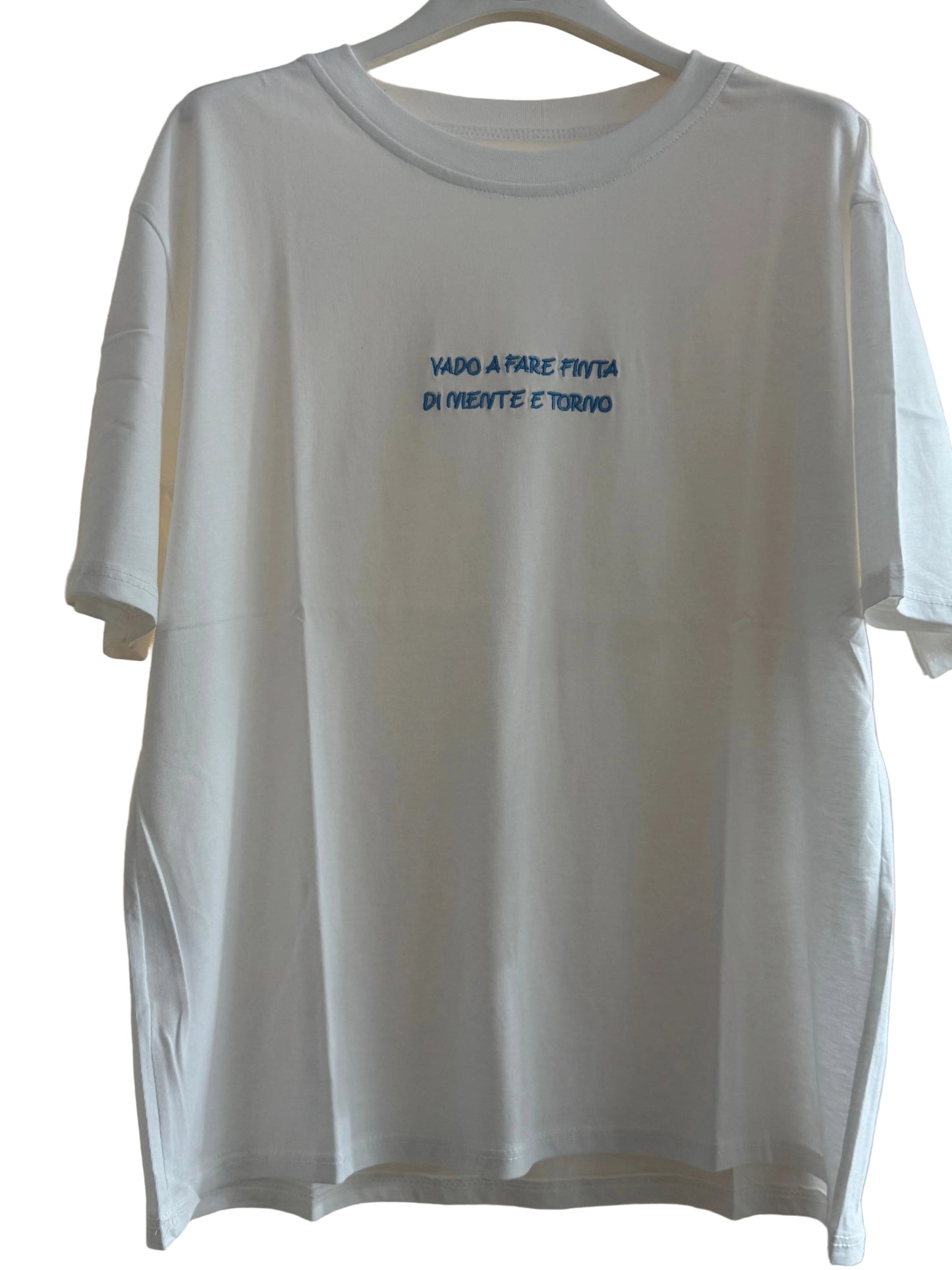 T shirt “Vado a fare finta di…”