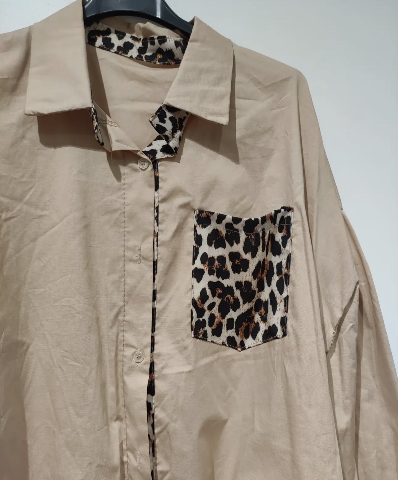 Camicia over animalier