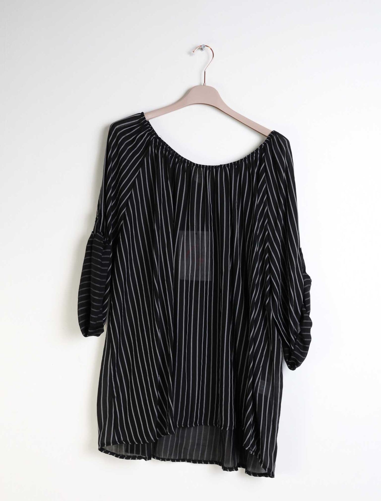 Blusa over scollo shiffer