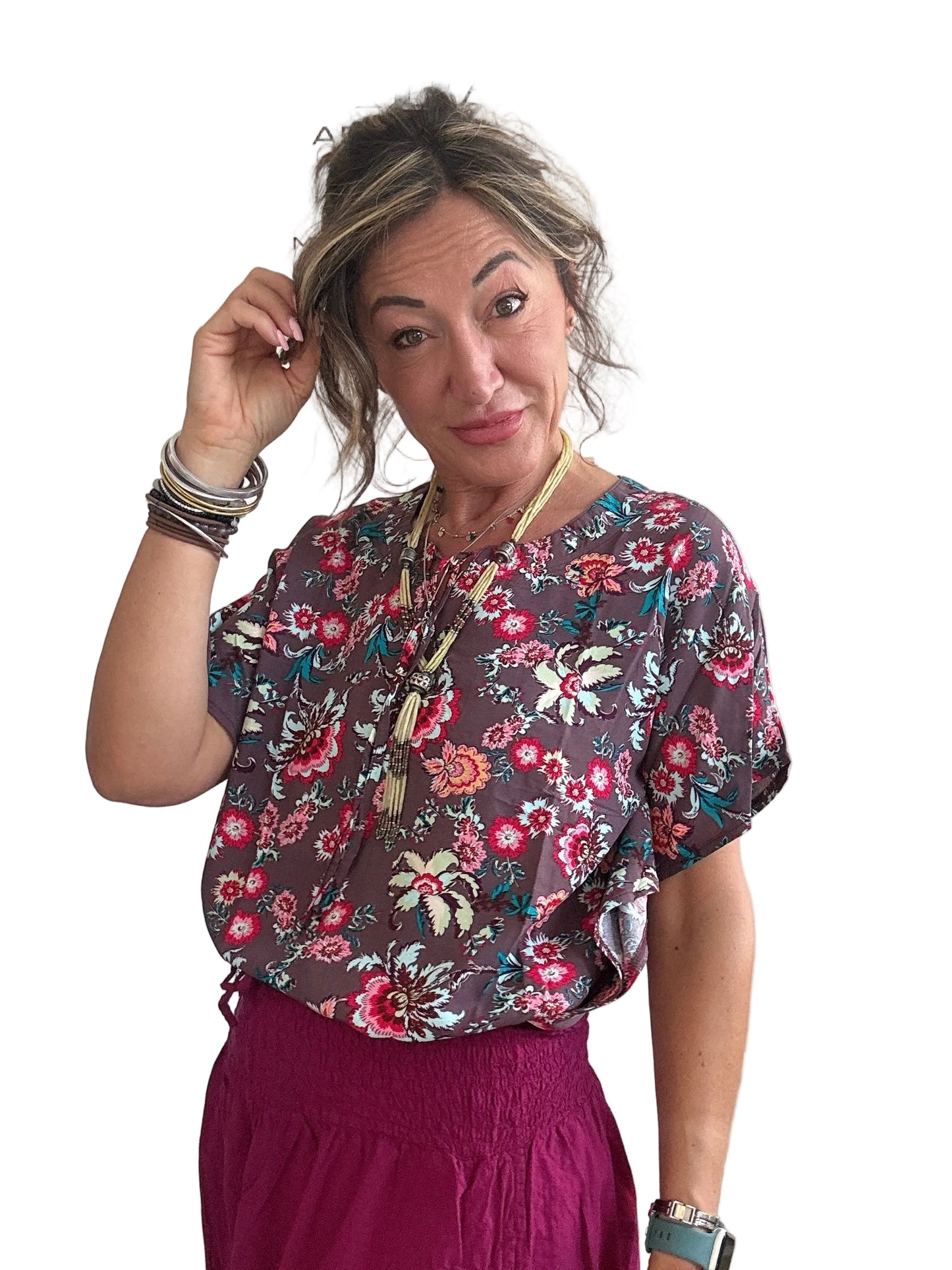 Blusa in viscosa