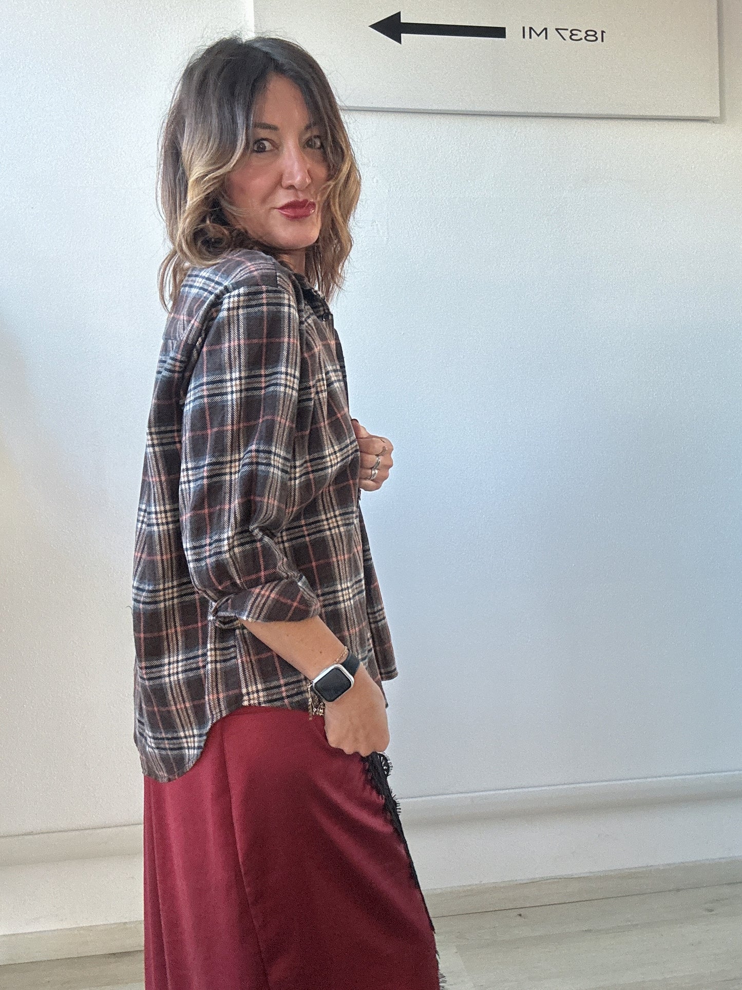 Camicia check