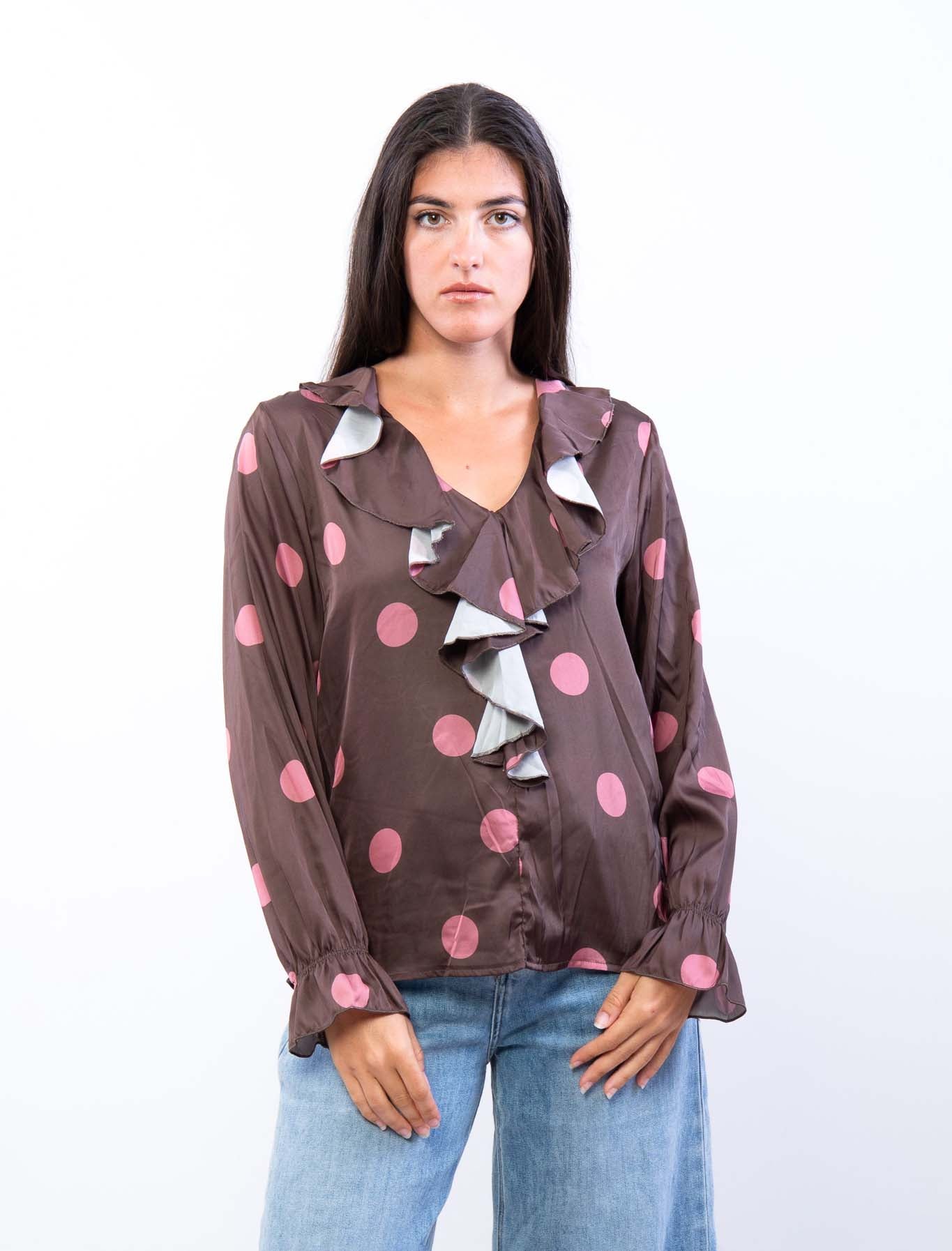 Blusa a pois