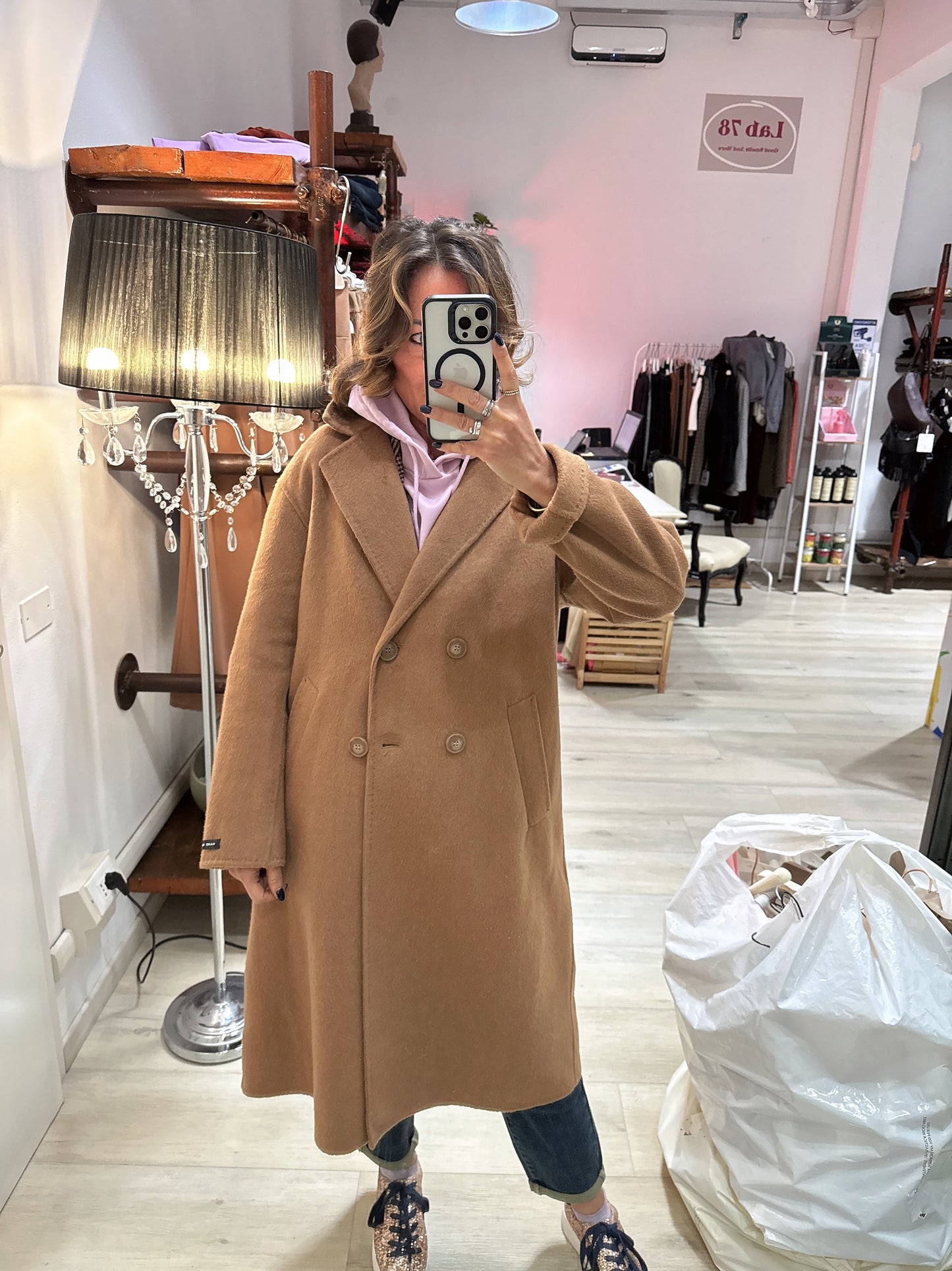 Cappotto doppio petto