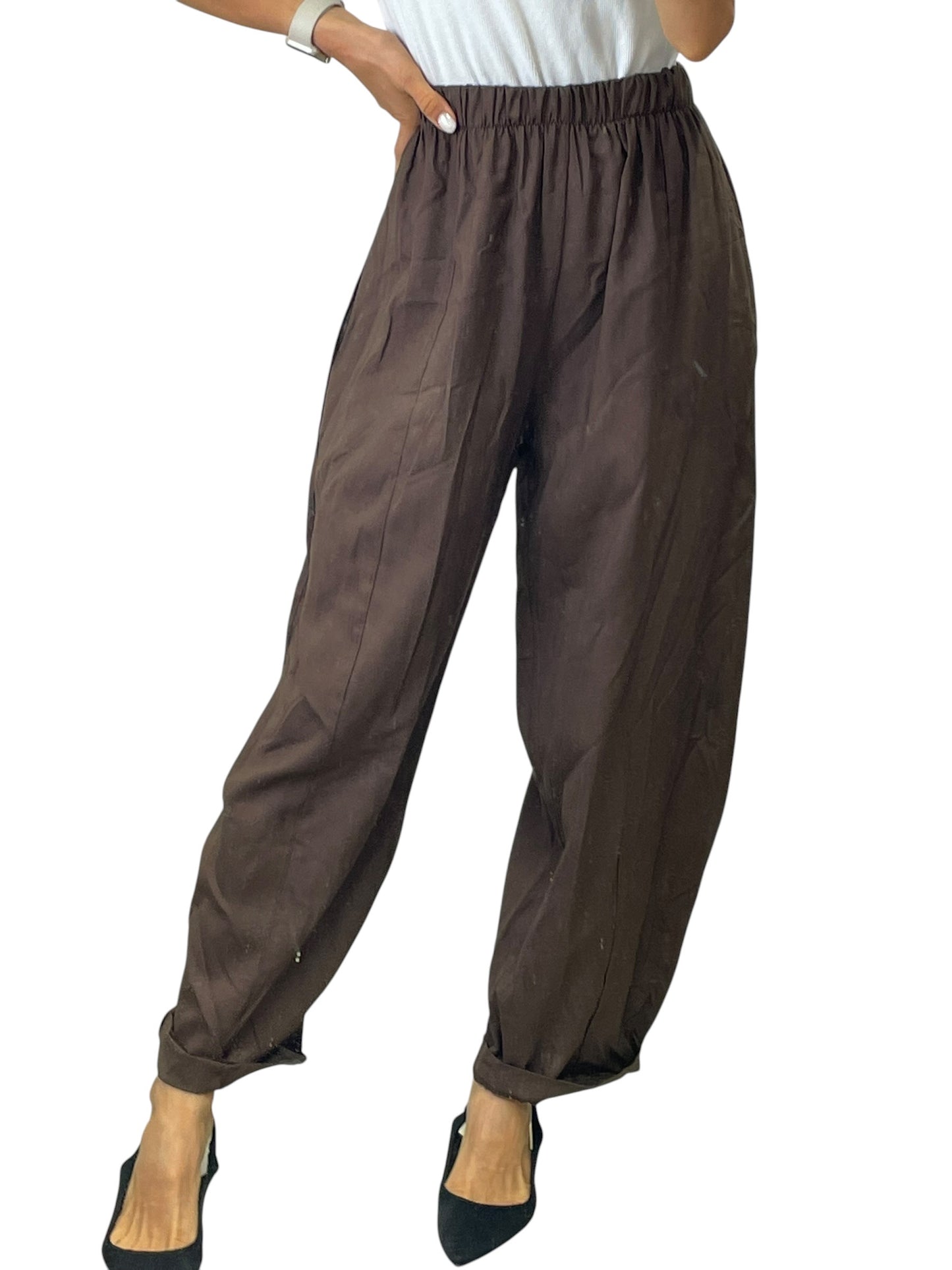 Pantalone misto lino