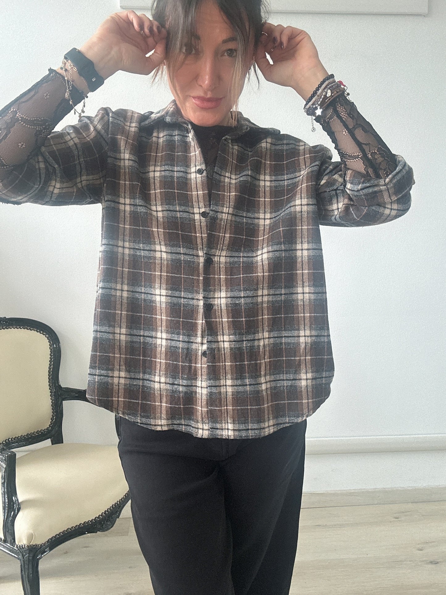 Camicia in flanella