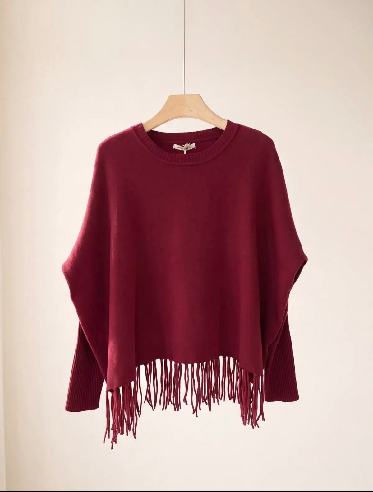 Maglia con frange