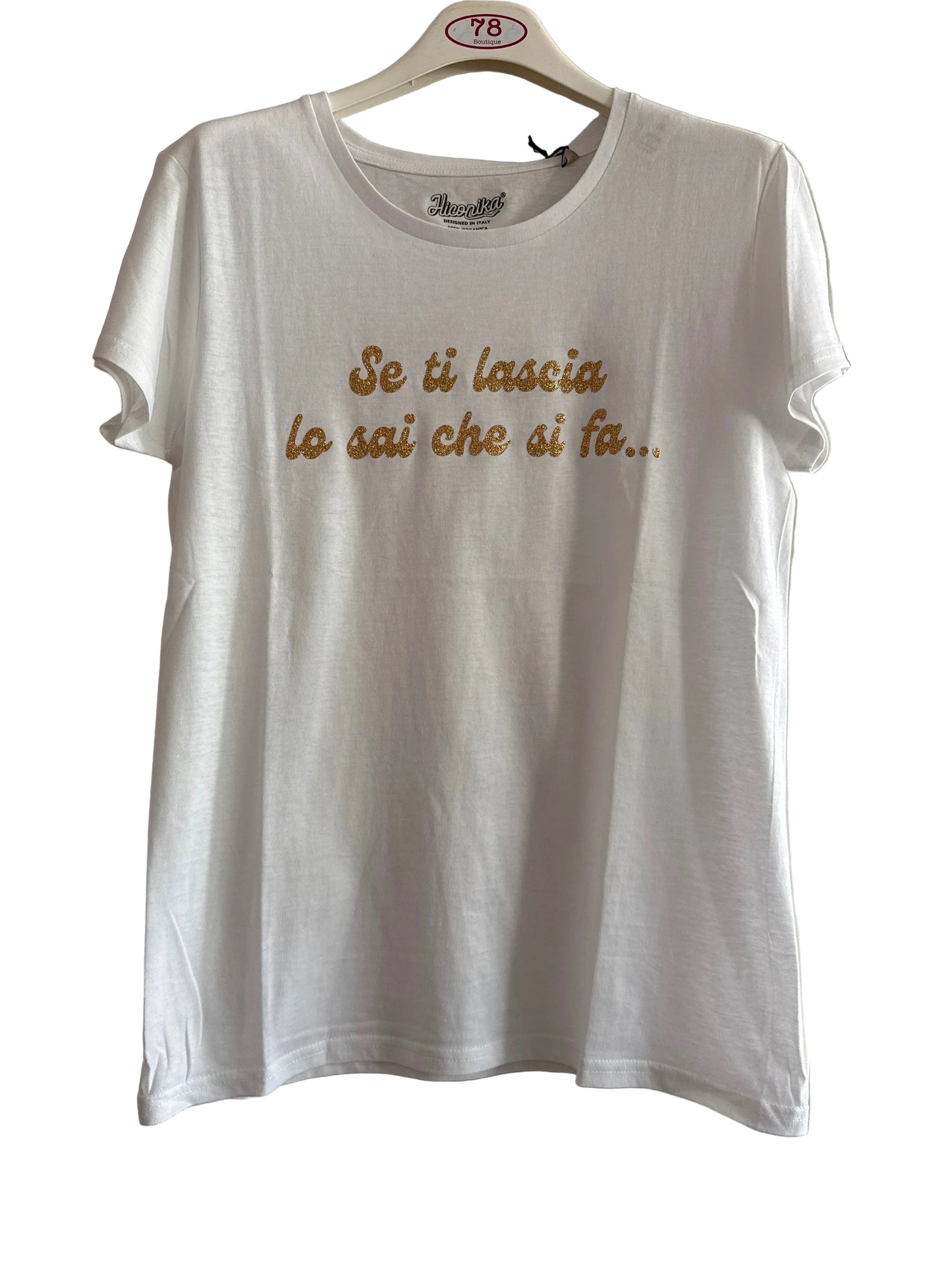 T shirt “se ti lascia..”