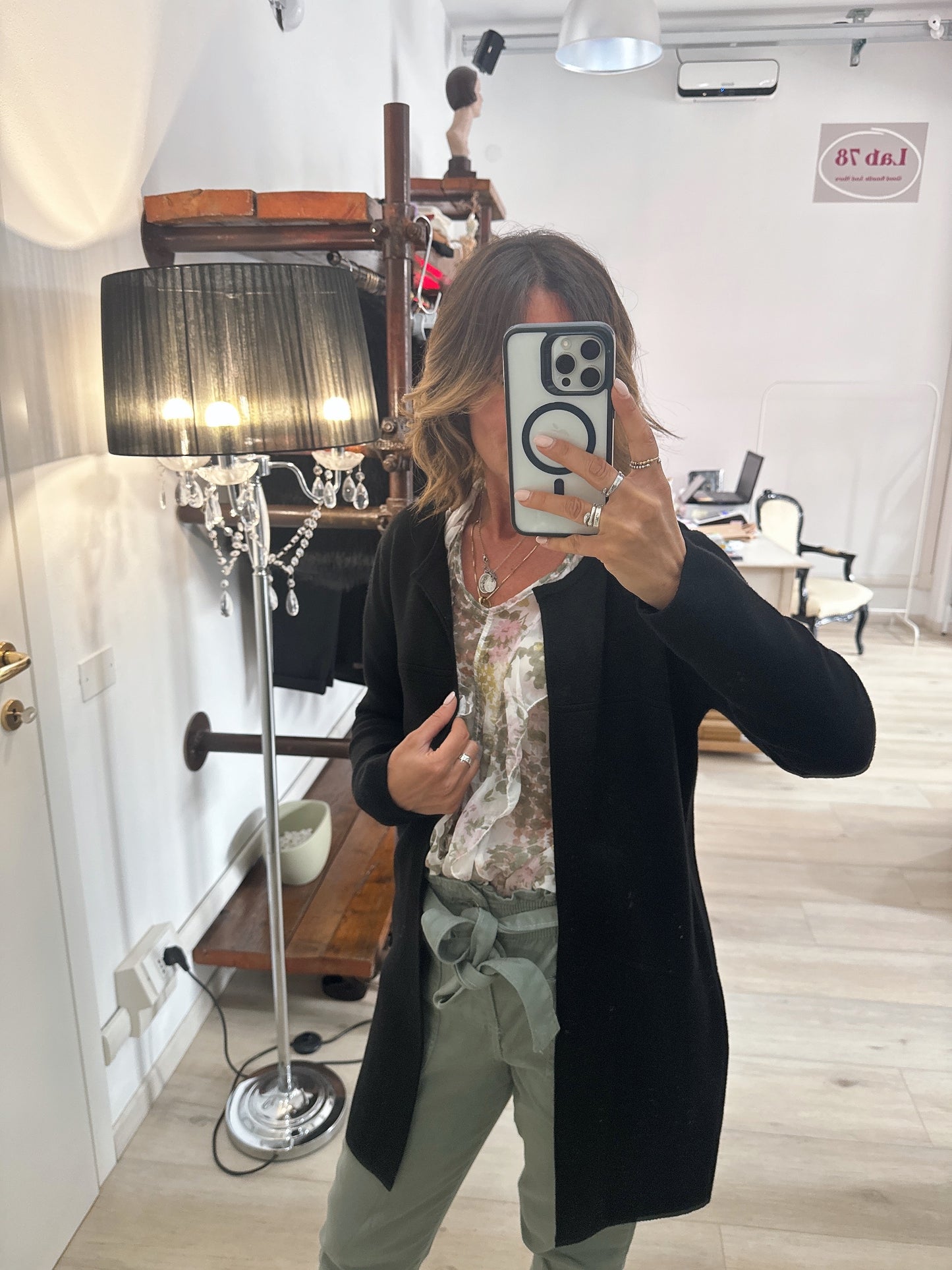 Cardigan lungo