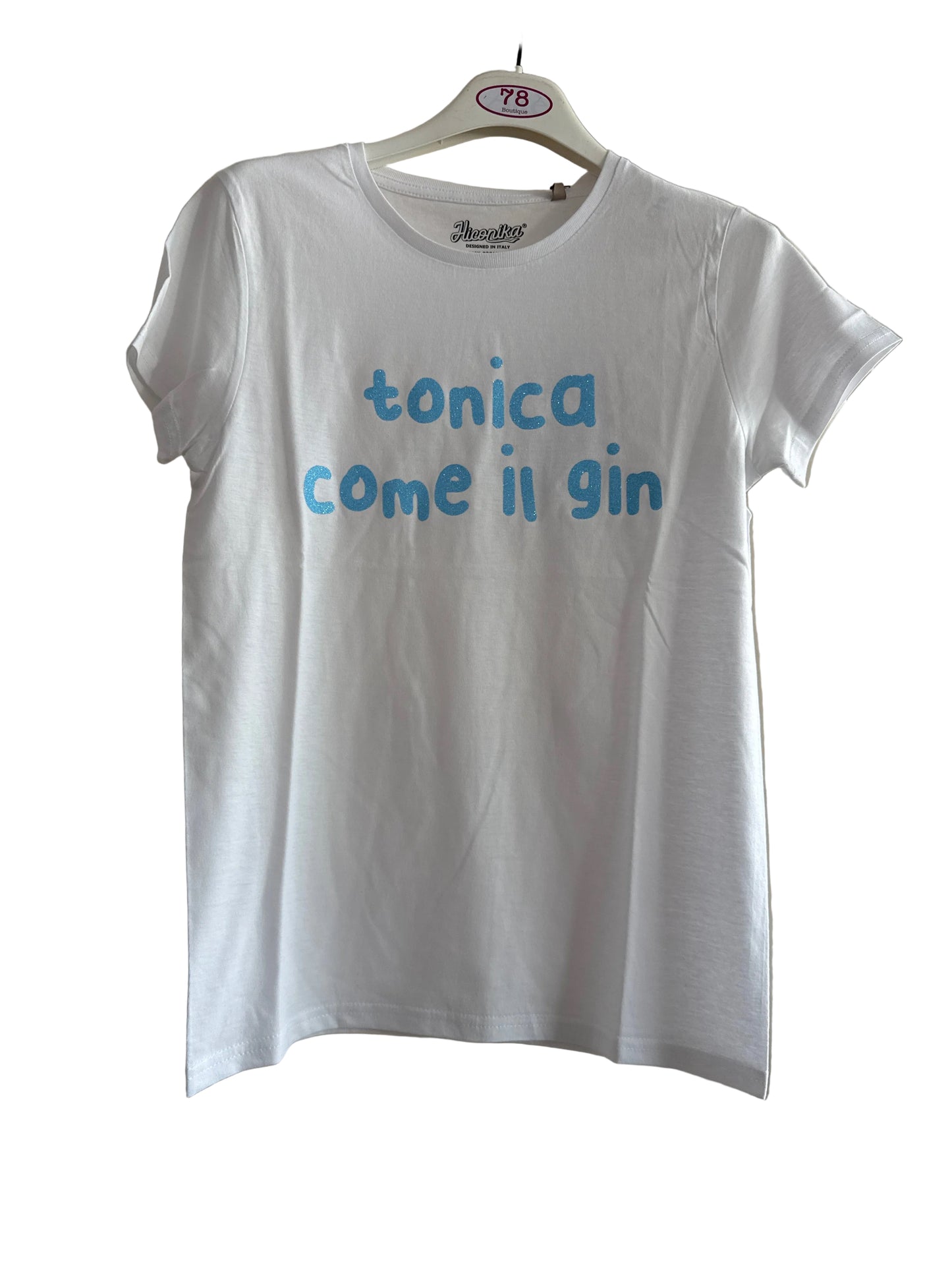 T shirt “tonica come il gin”