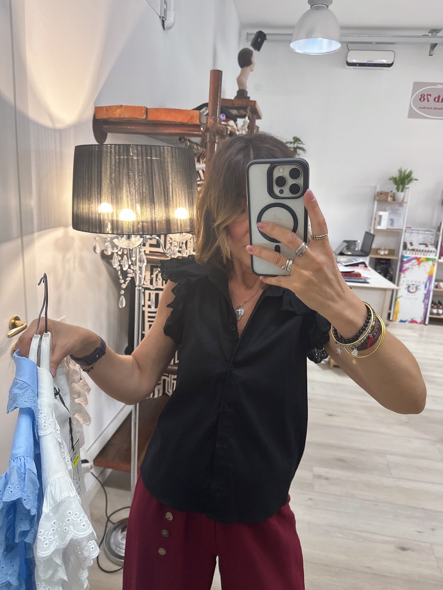 Camicetta con merletto