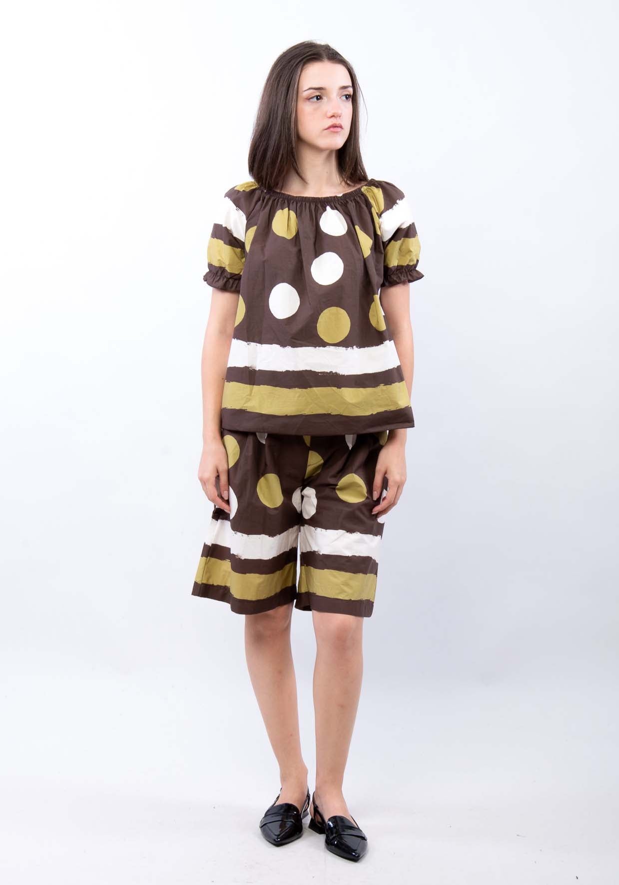 Blusa in cotone