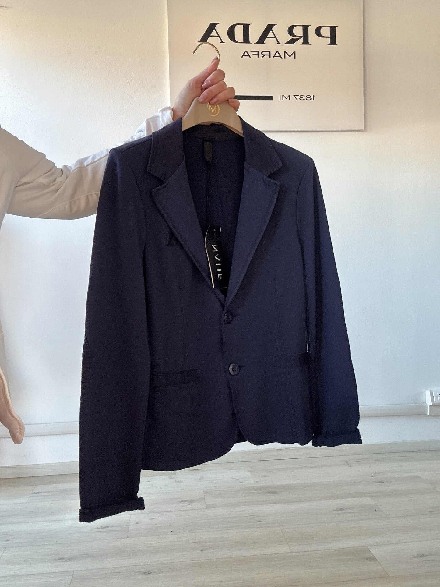 Blazer in felpa