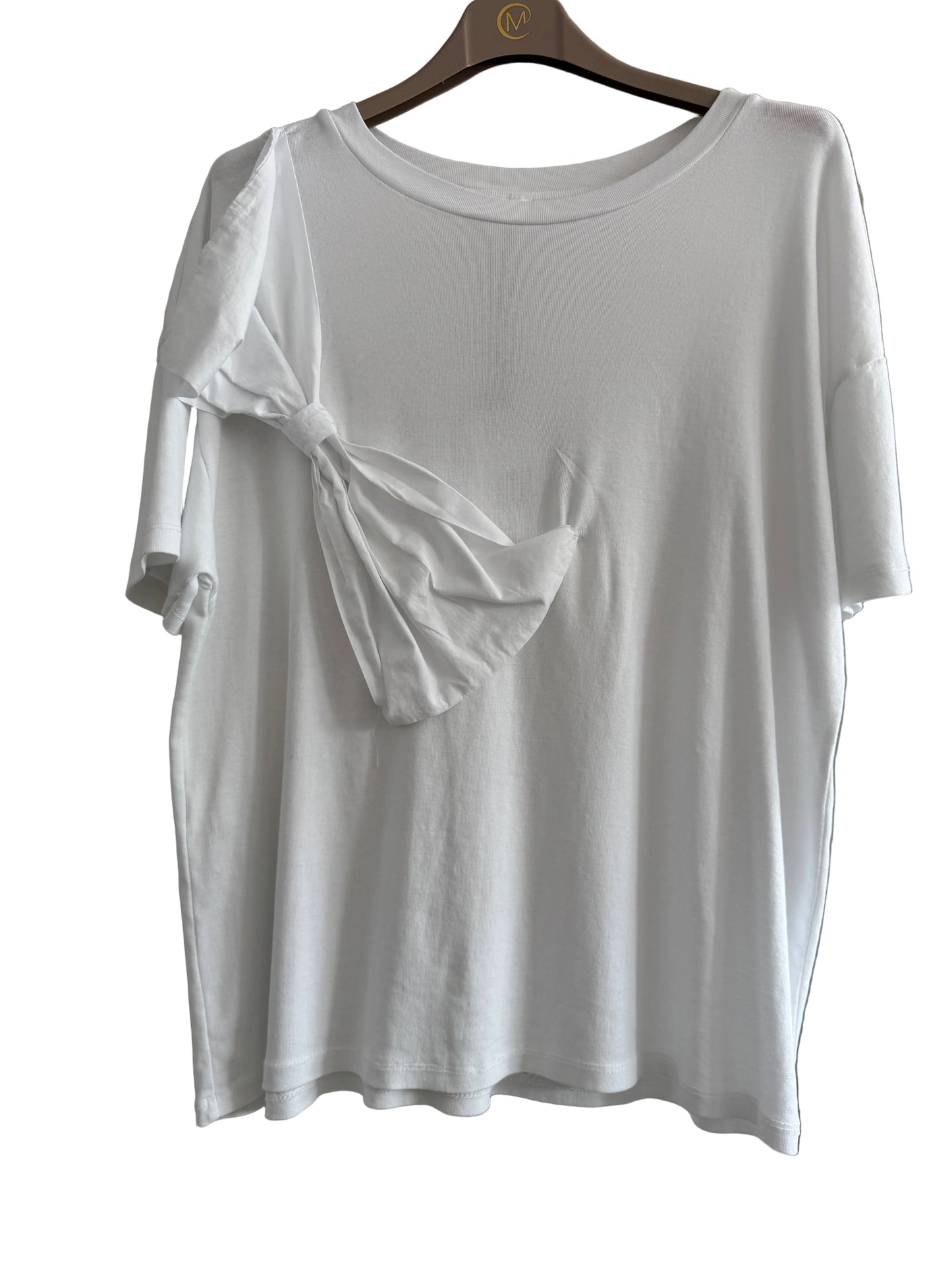 T-shirt over