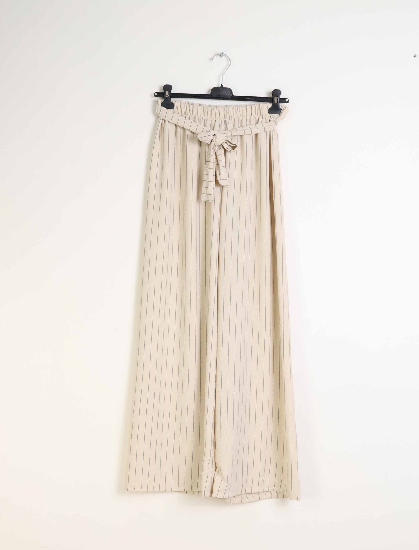 Pantalone palazzo gessato