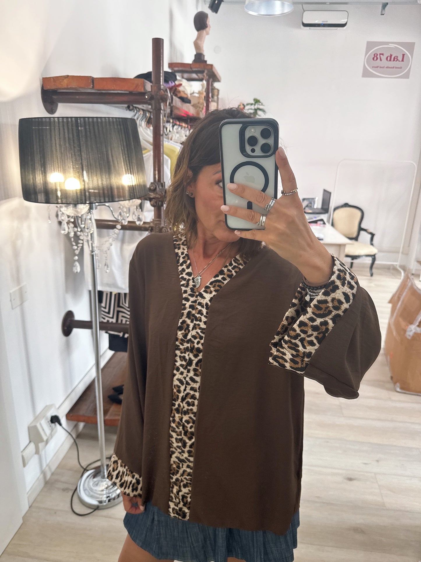 Blusa maculata