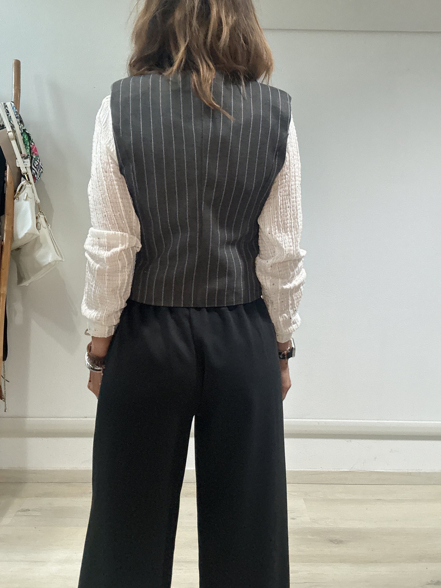 Gilet gessato