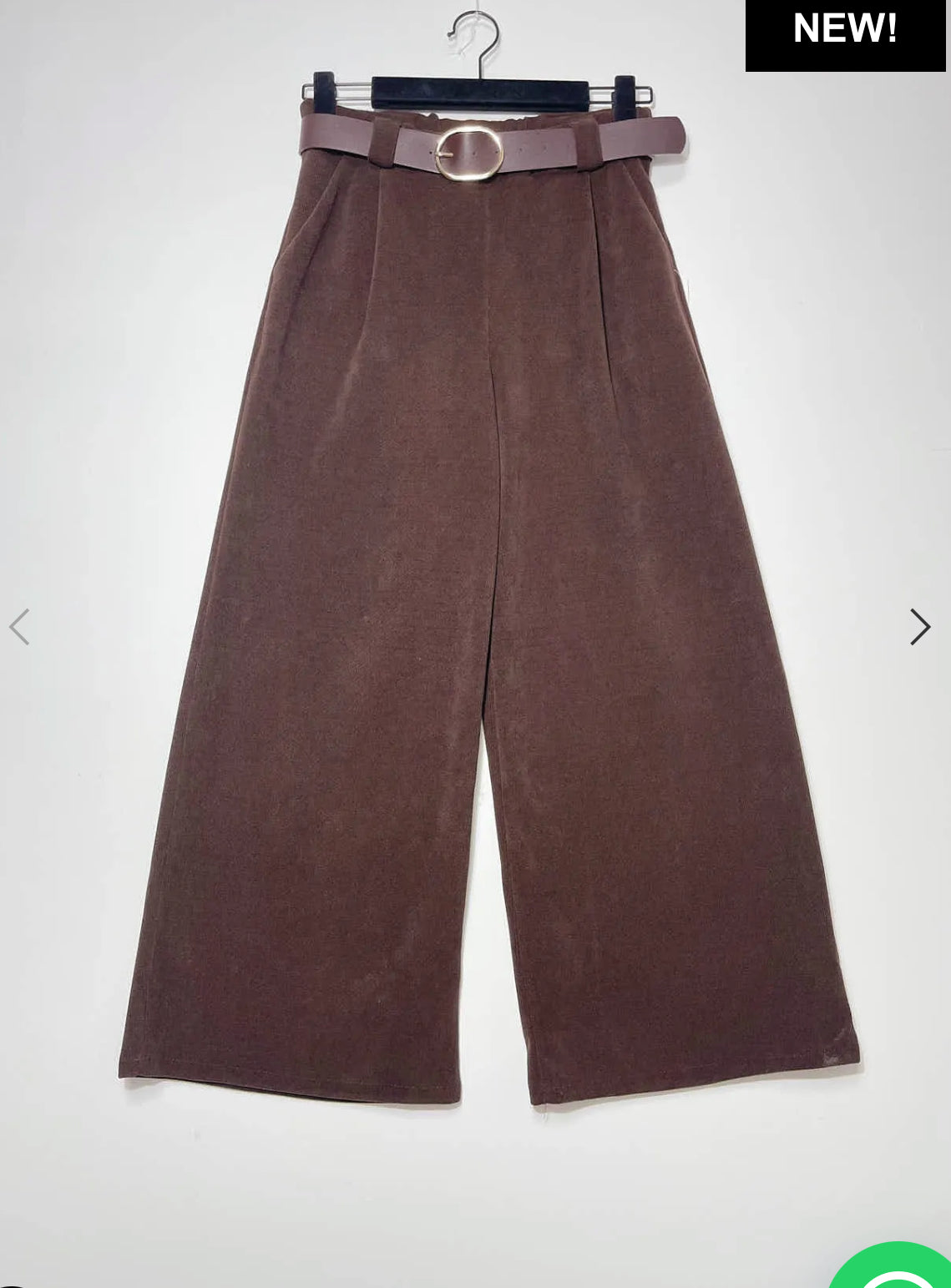 Pantalone in velluto