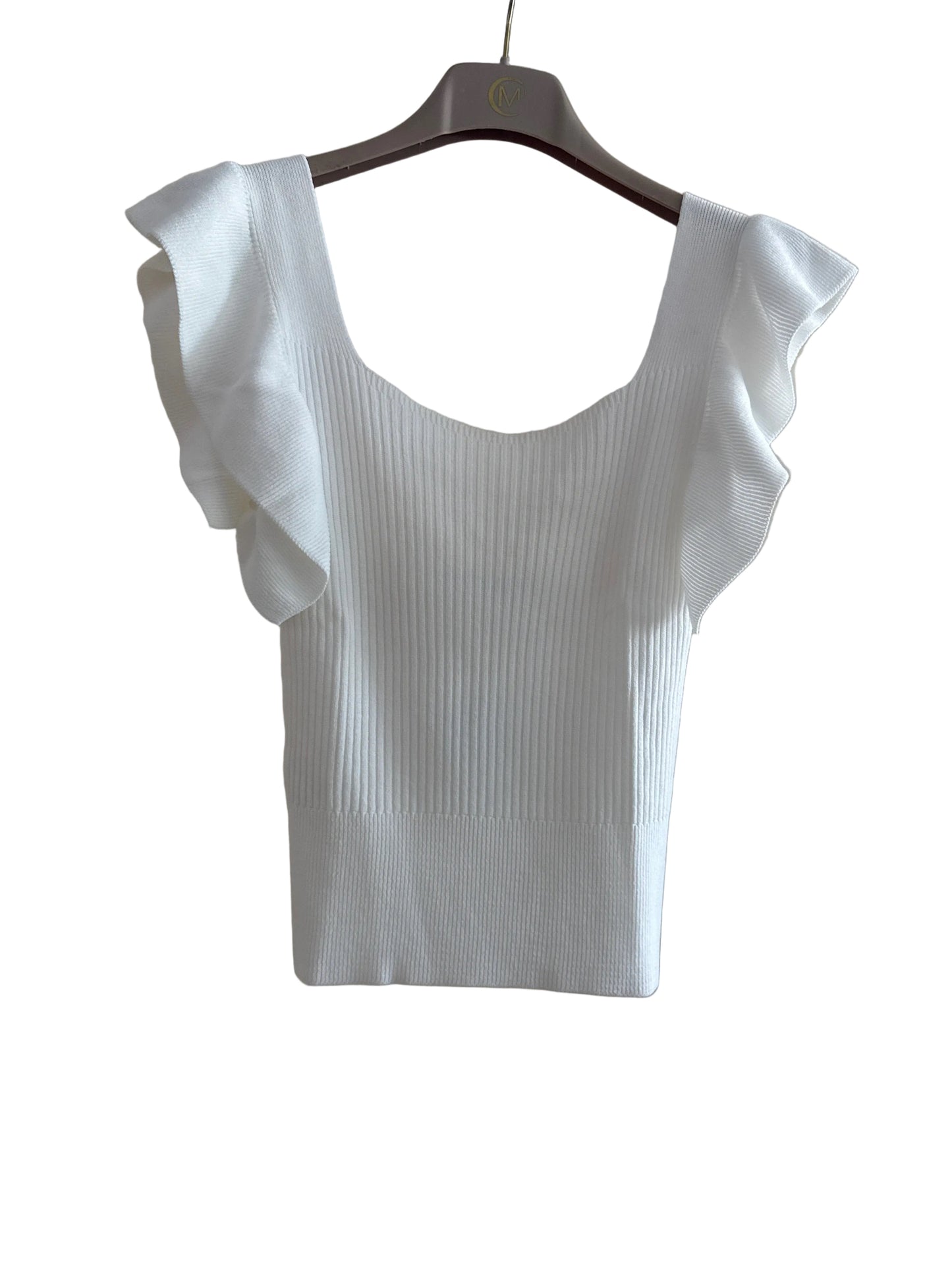 Top con volants