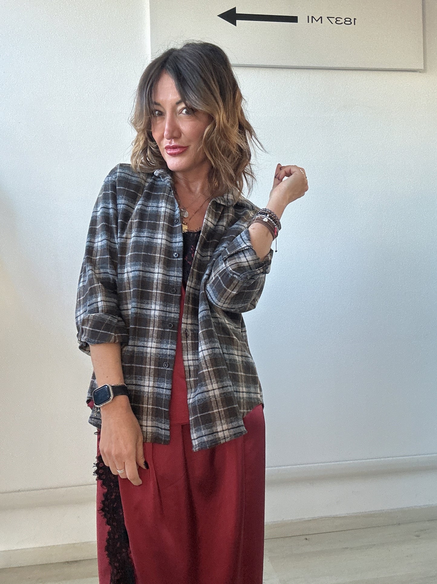 Camicia check