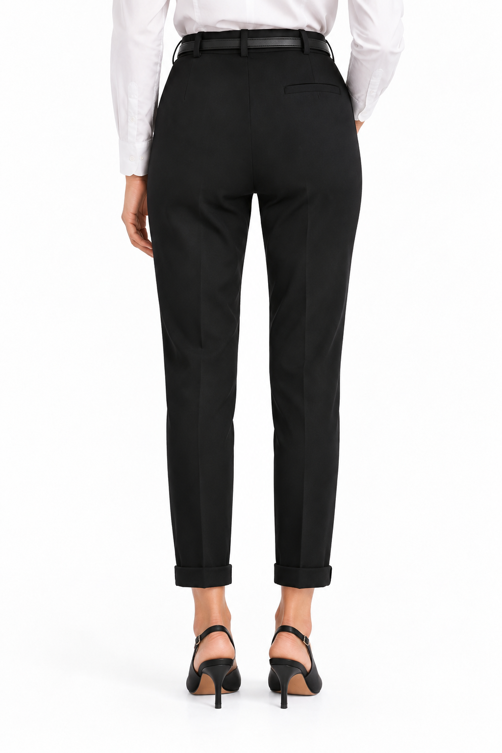Pantalone slim fit punto milano