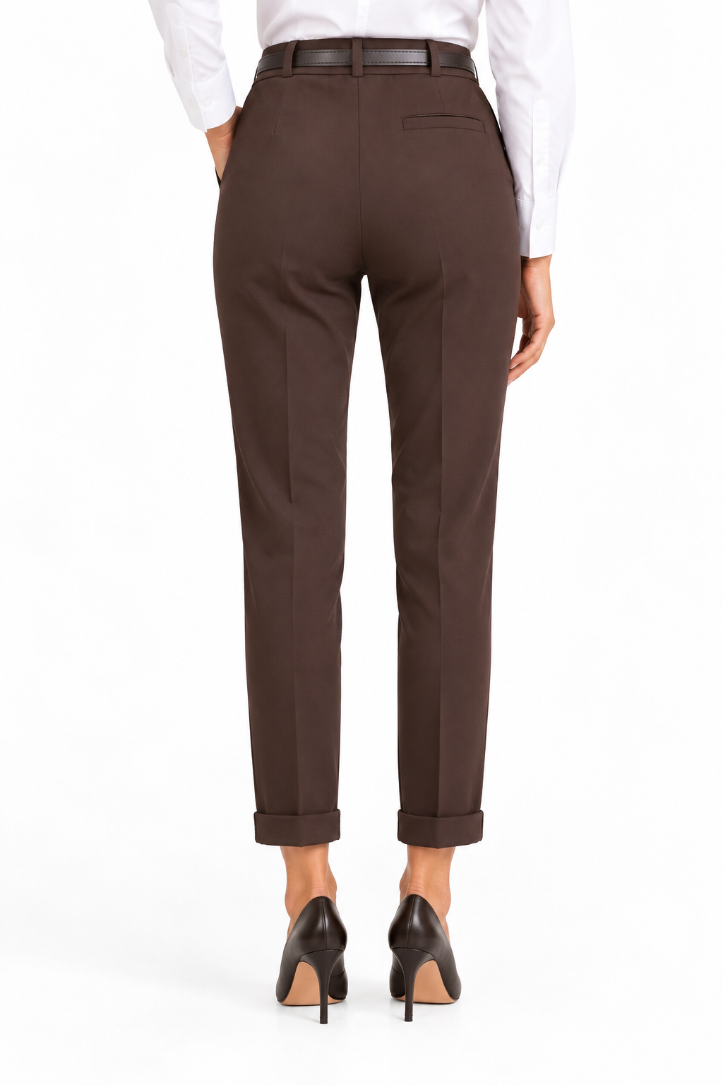 Pantalone slim fit punto milano