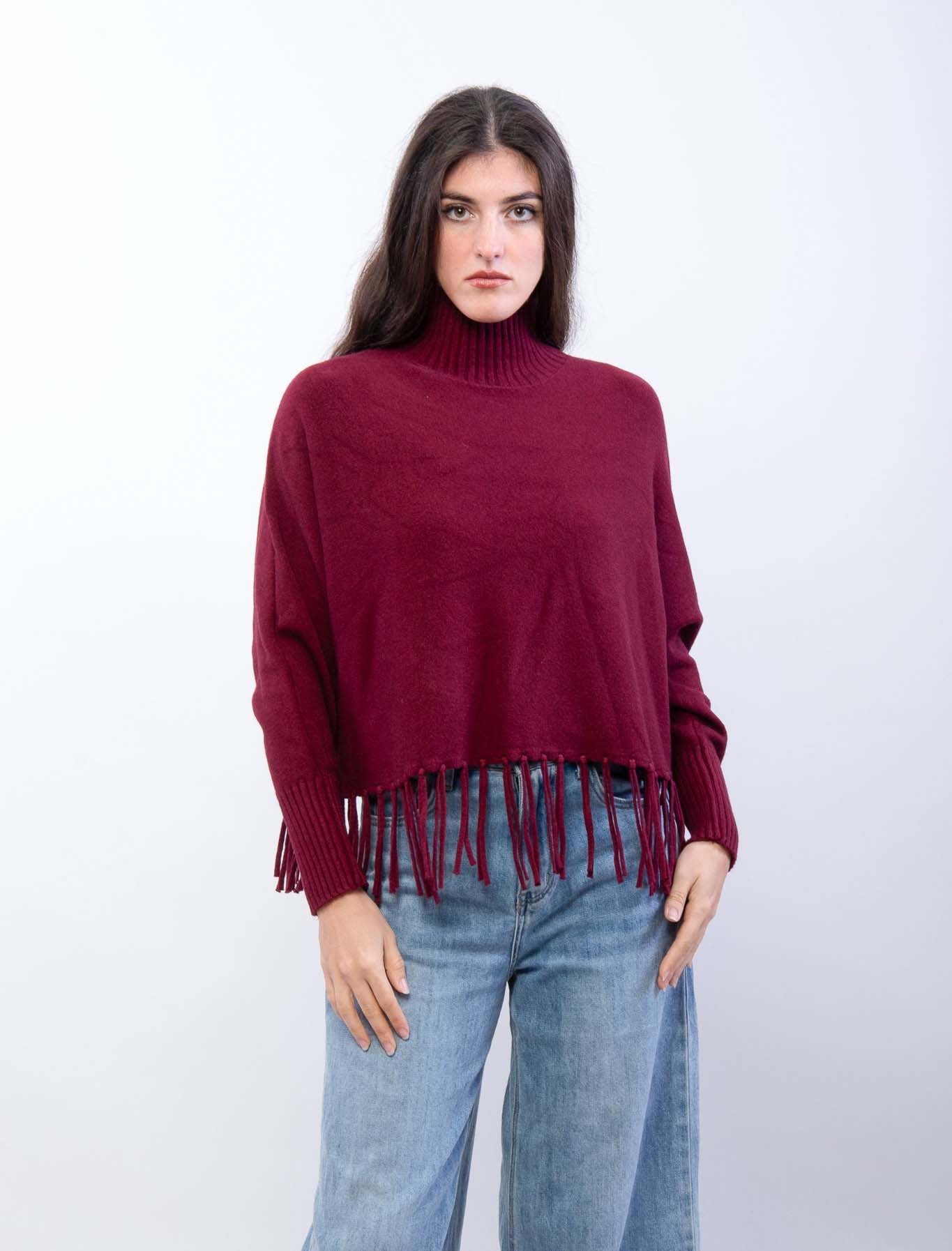 Maglia con frange