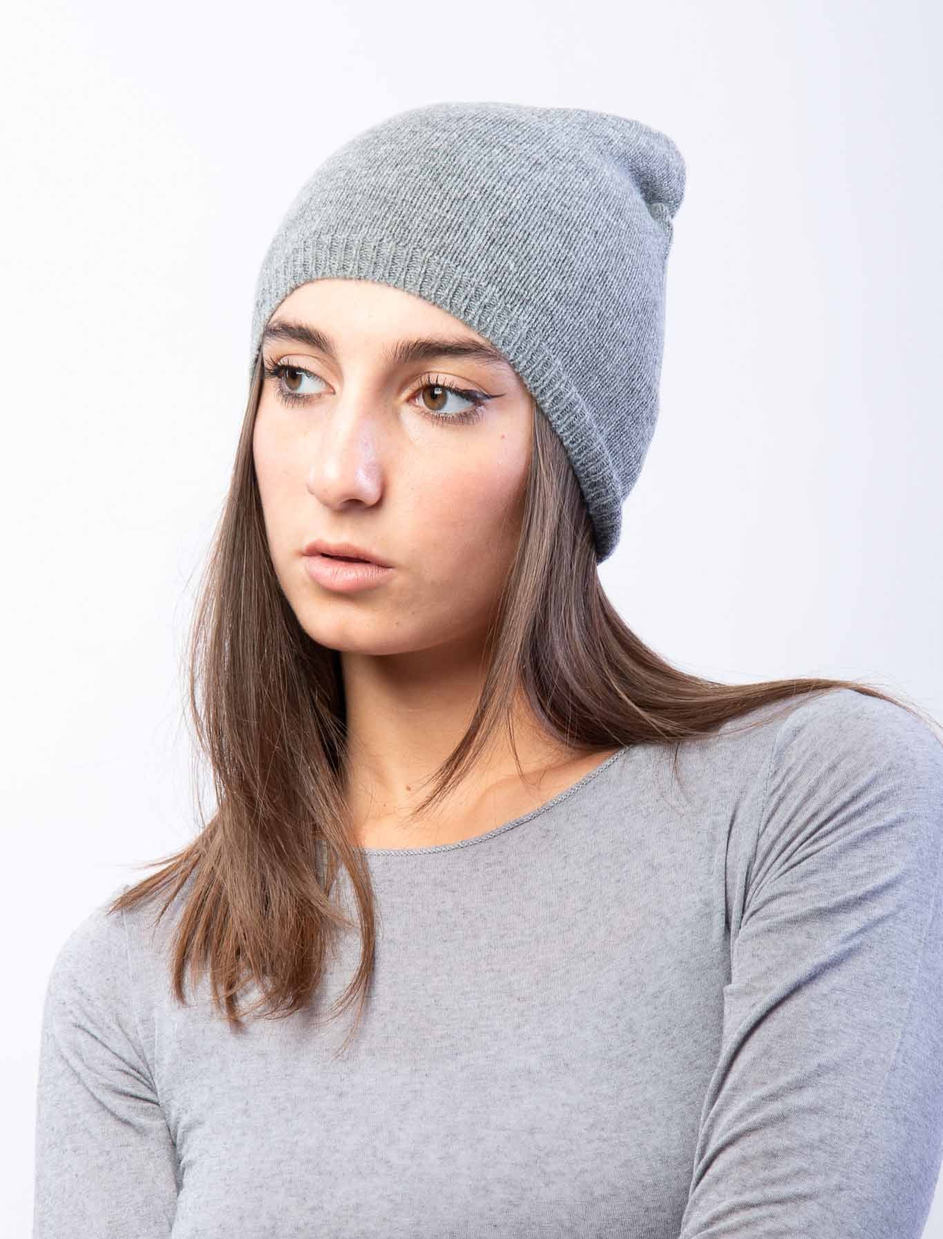 Cappello in misto cachemire