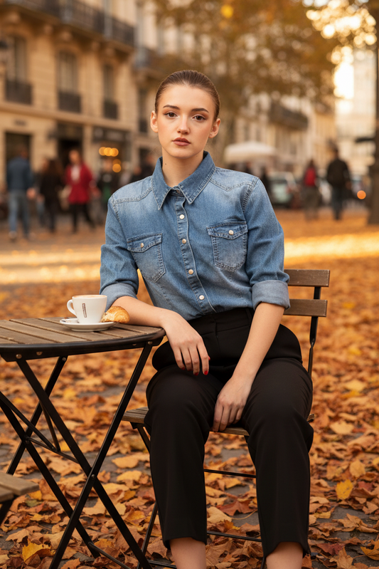 Camicia in jeans