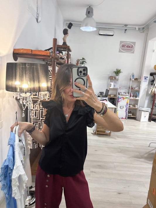 Camicetta con merletto