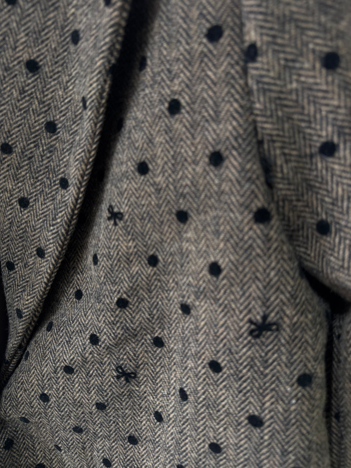 Blazer over spigato