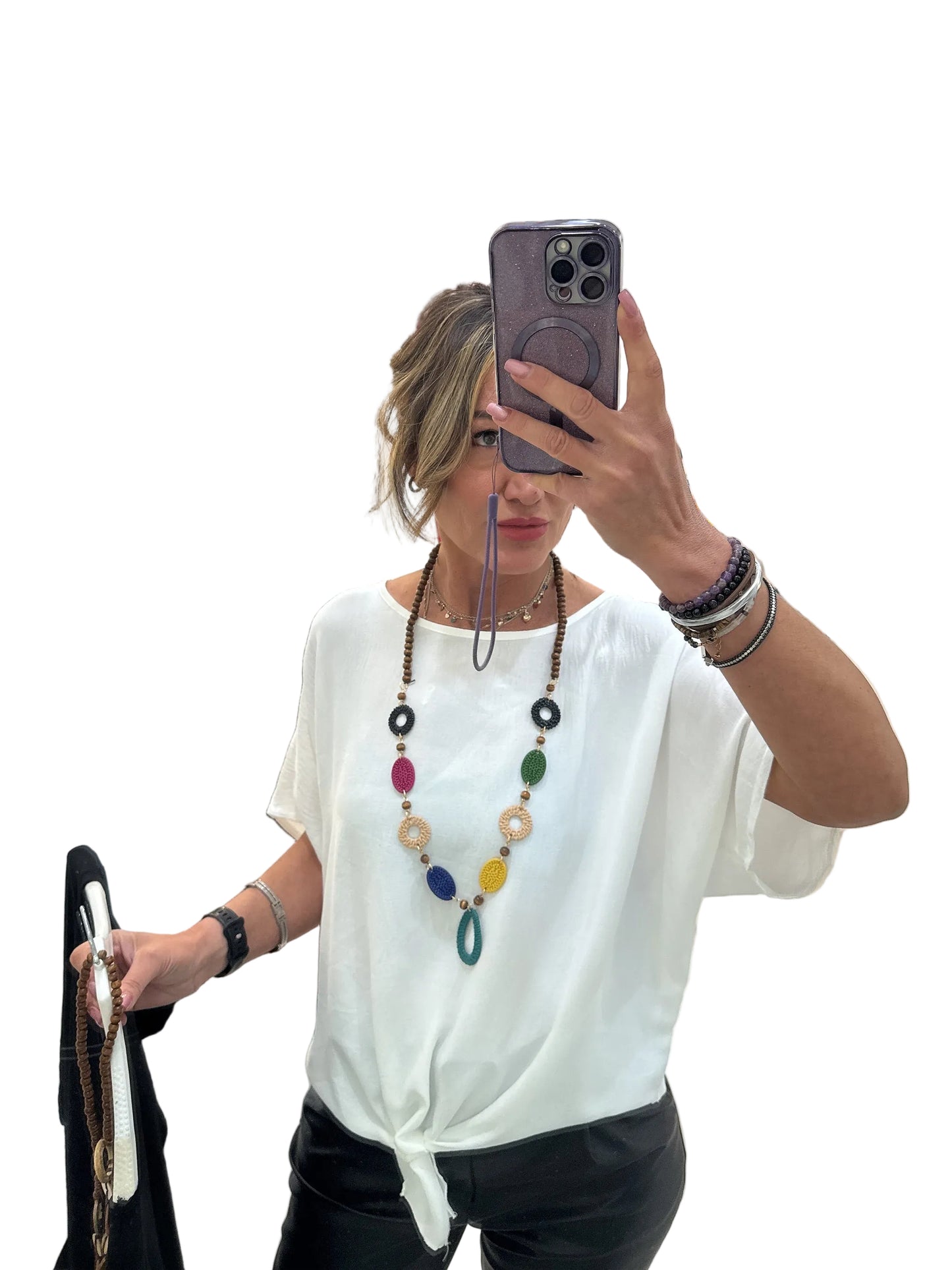 Blusa con nodo