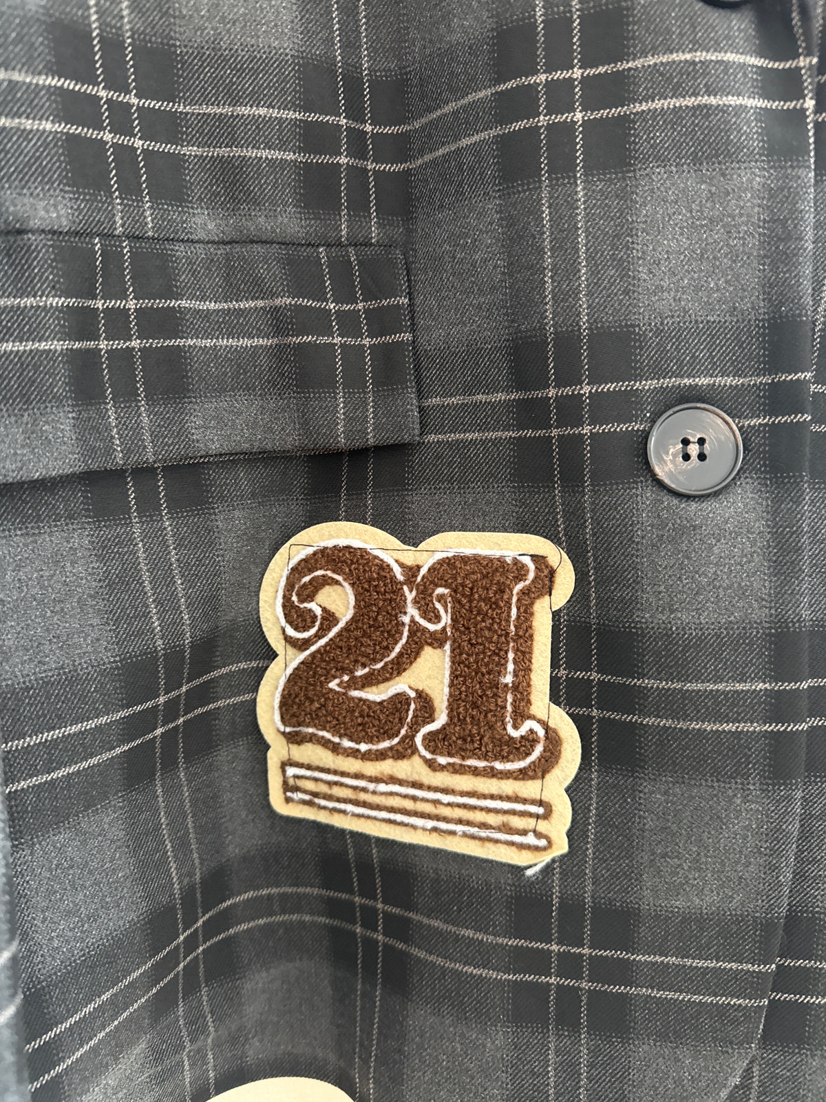 Blazer over con patch