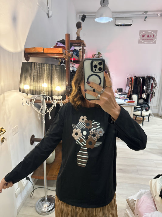 T shirt  con strass