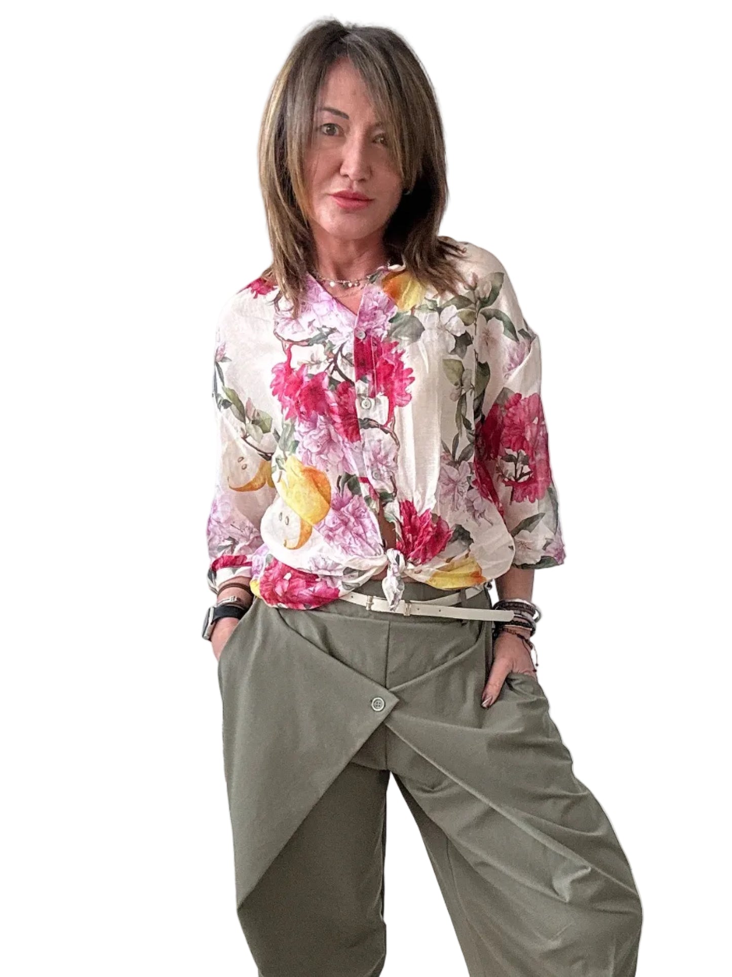 Camicia floreale