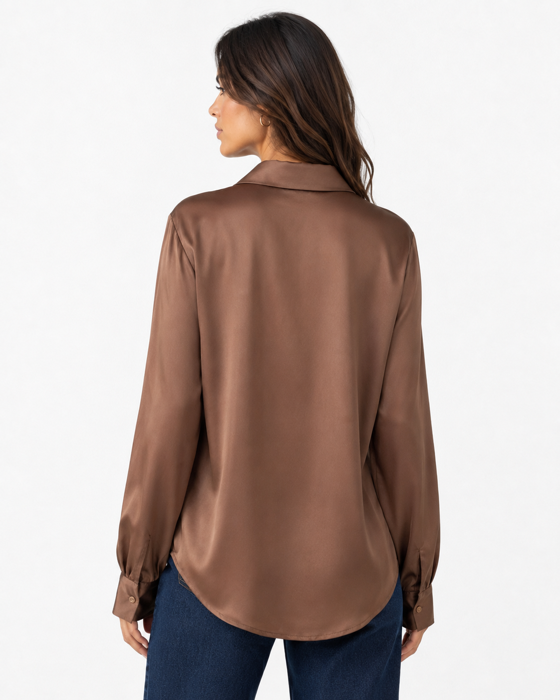 Camicia in raso