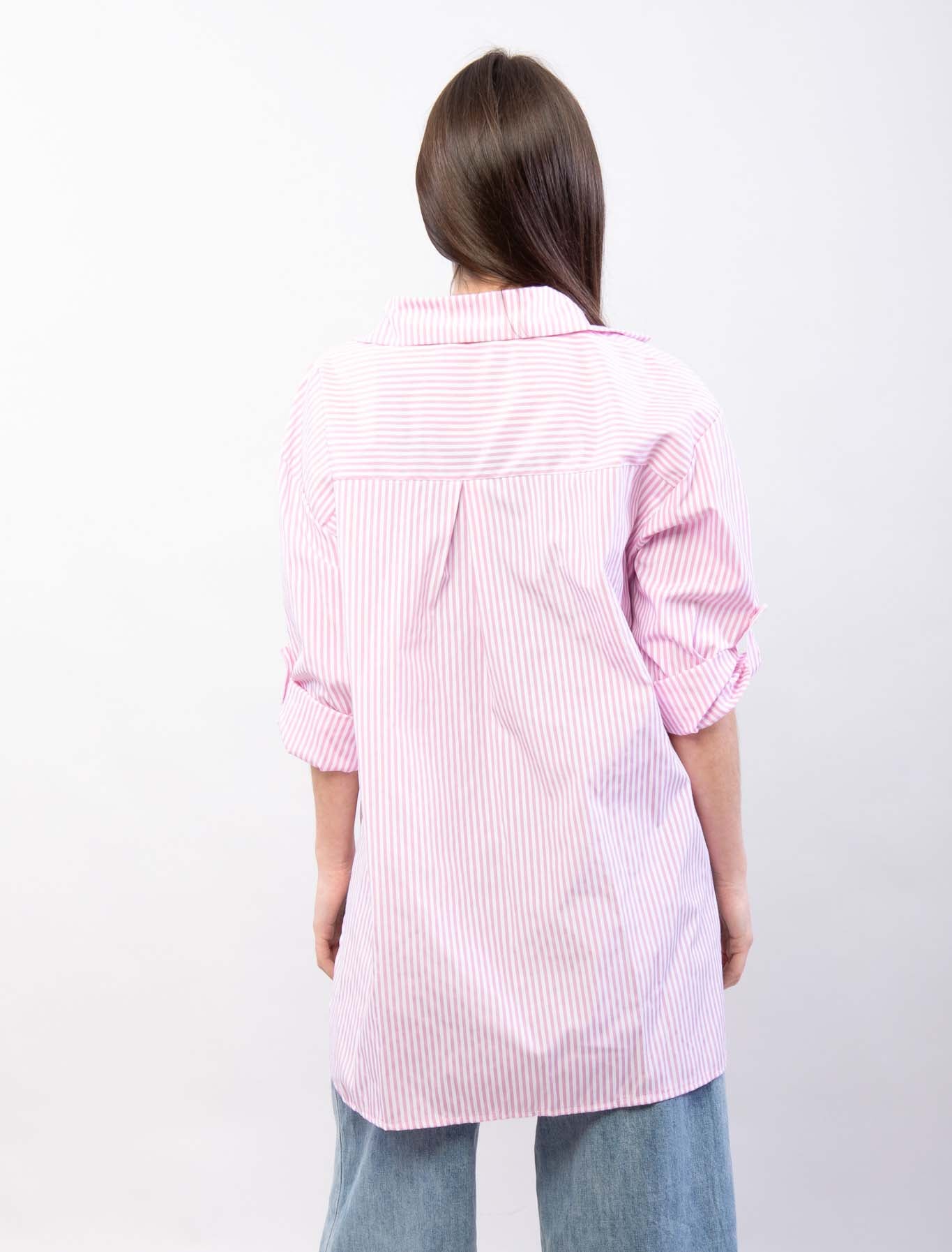 Camicia con ricamo