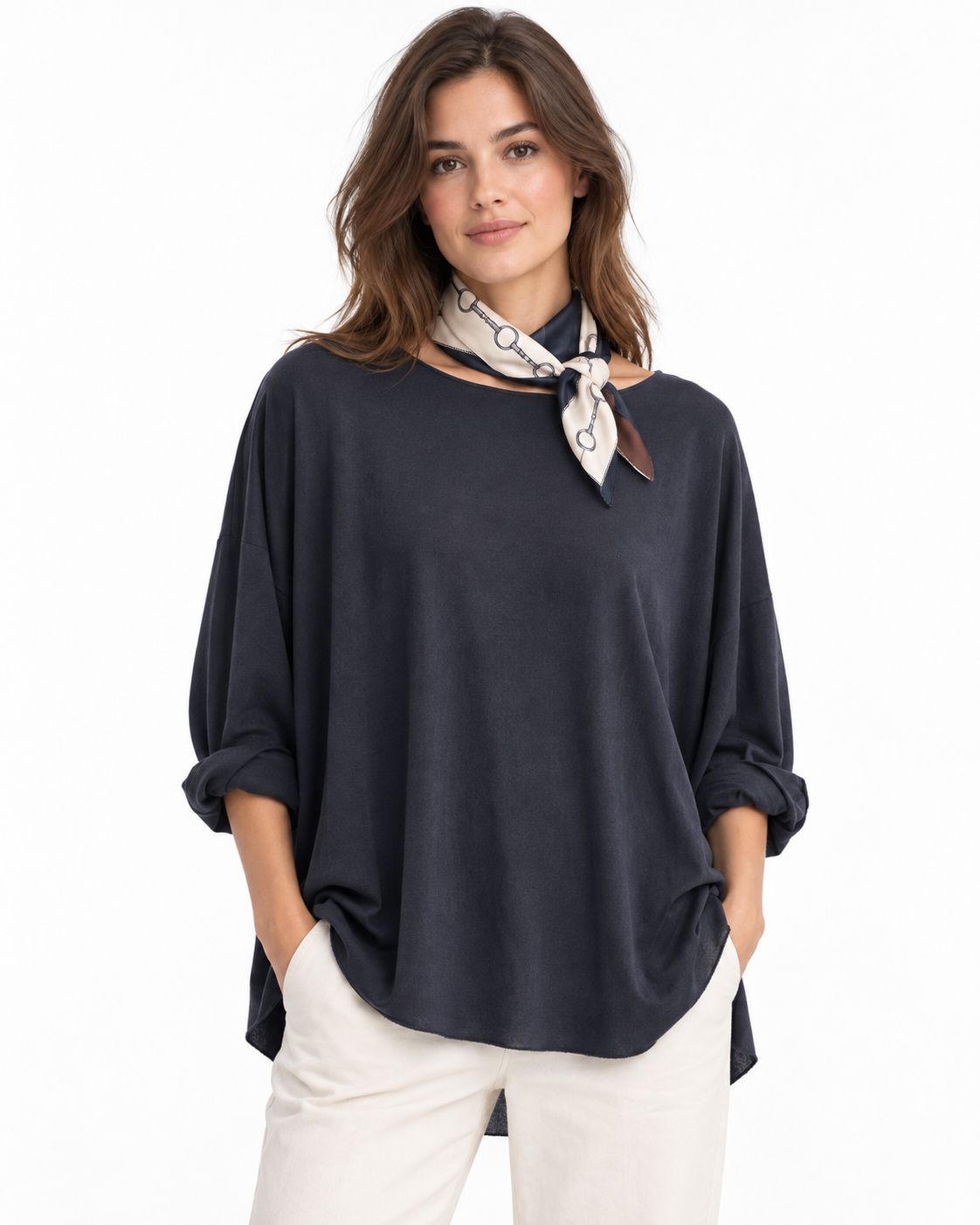Maglietta con foulard