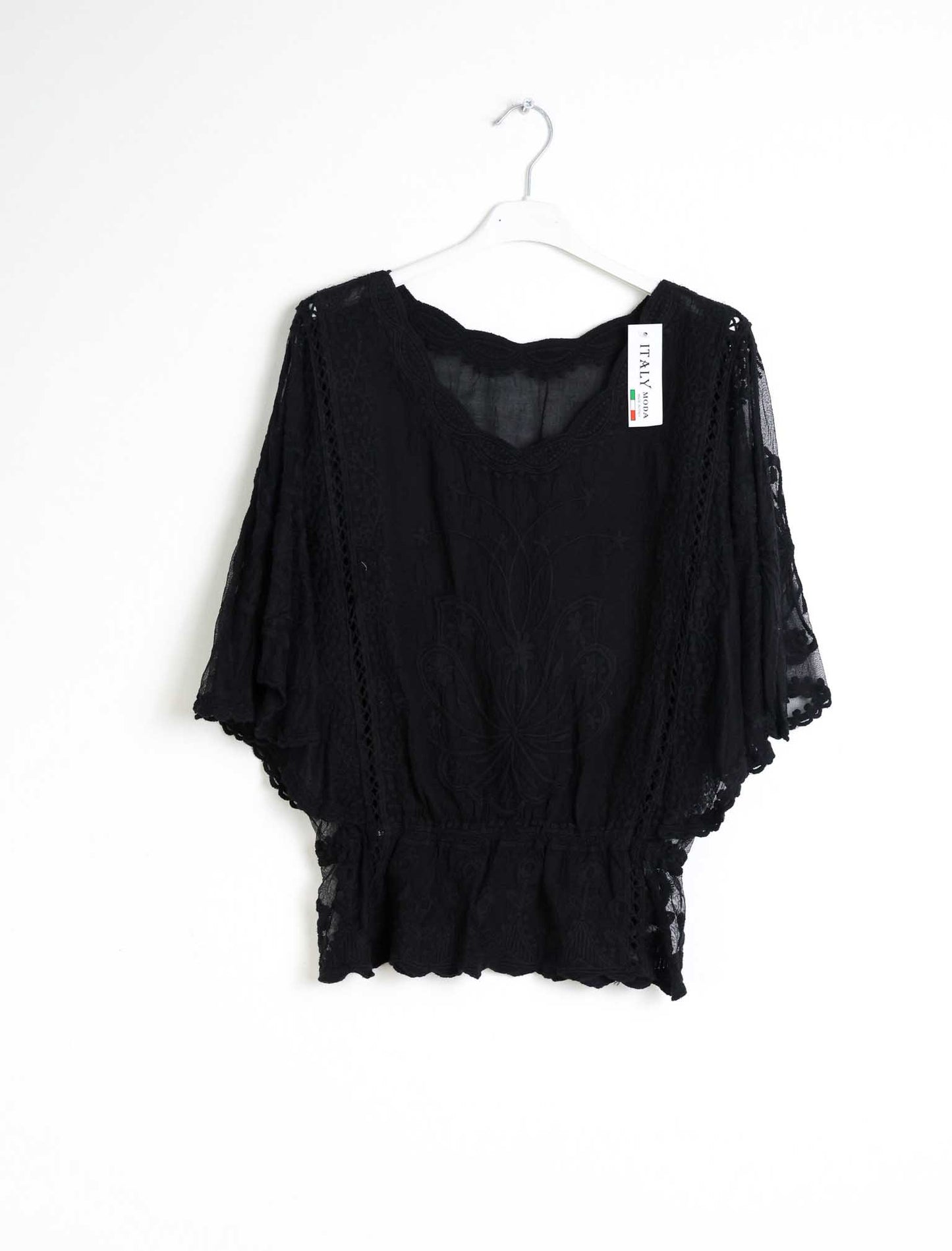 Blusa ricamata