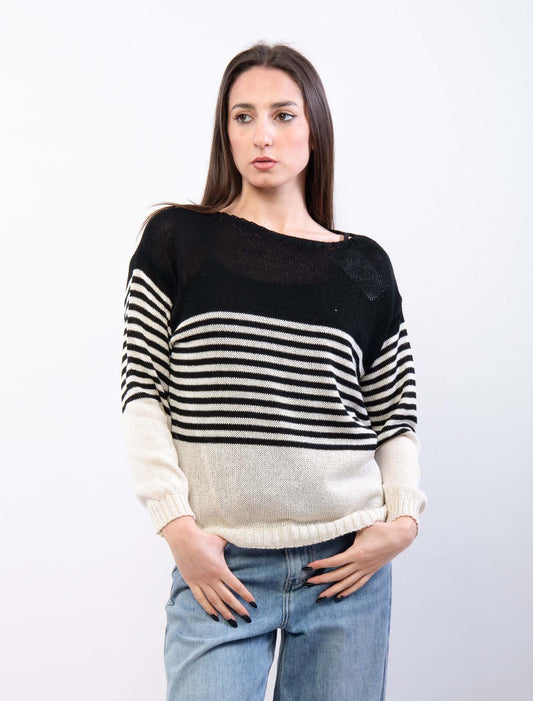 Maglioncino a righe